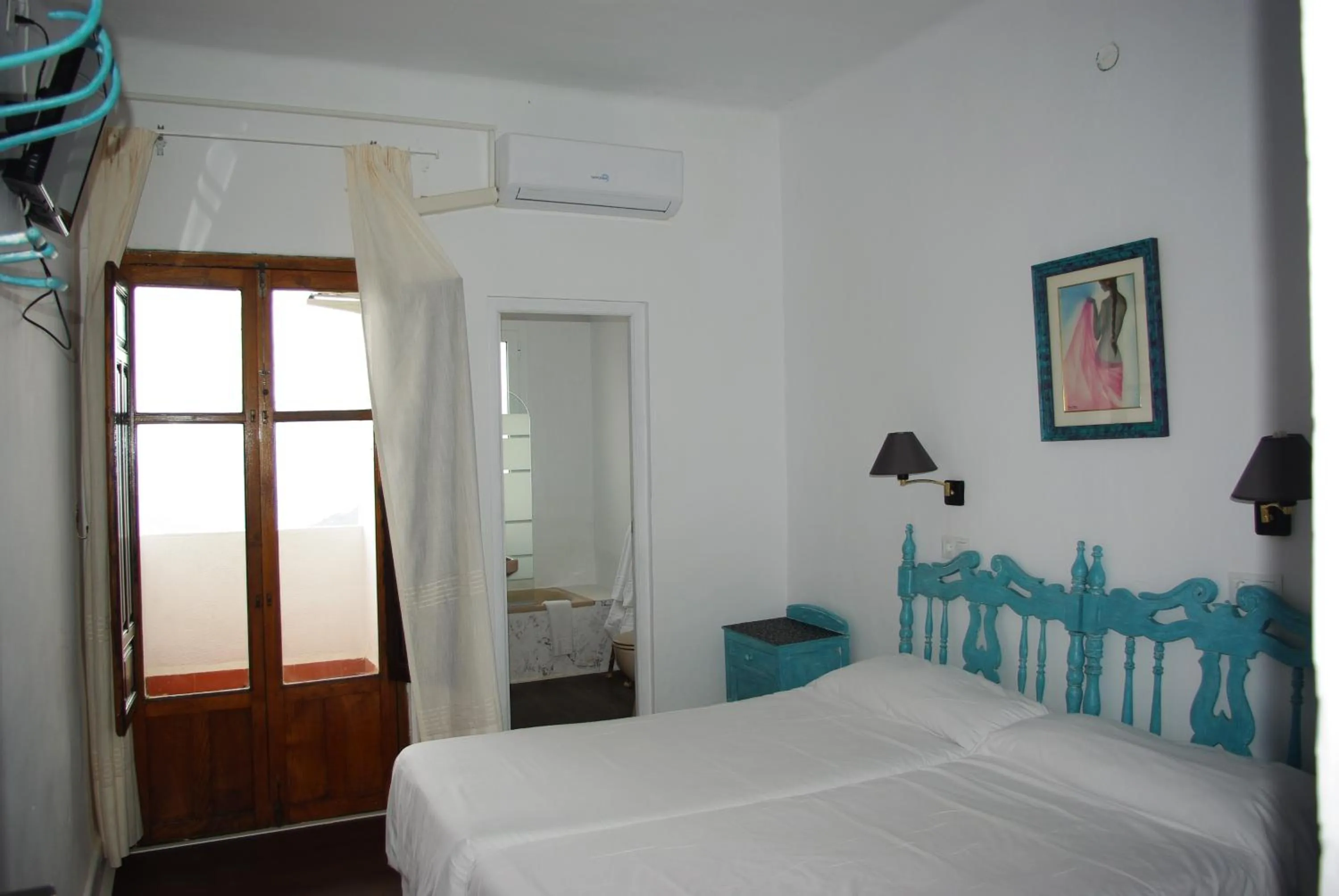 Bedroom, Bed in Hotel Lanjaron