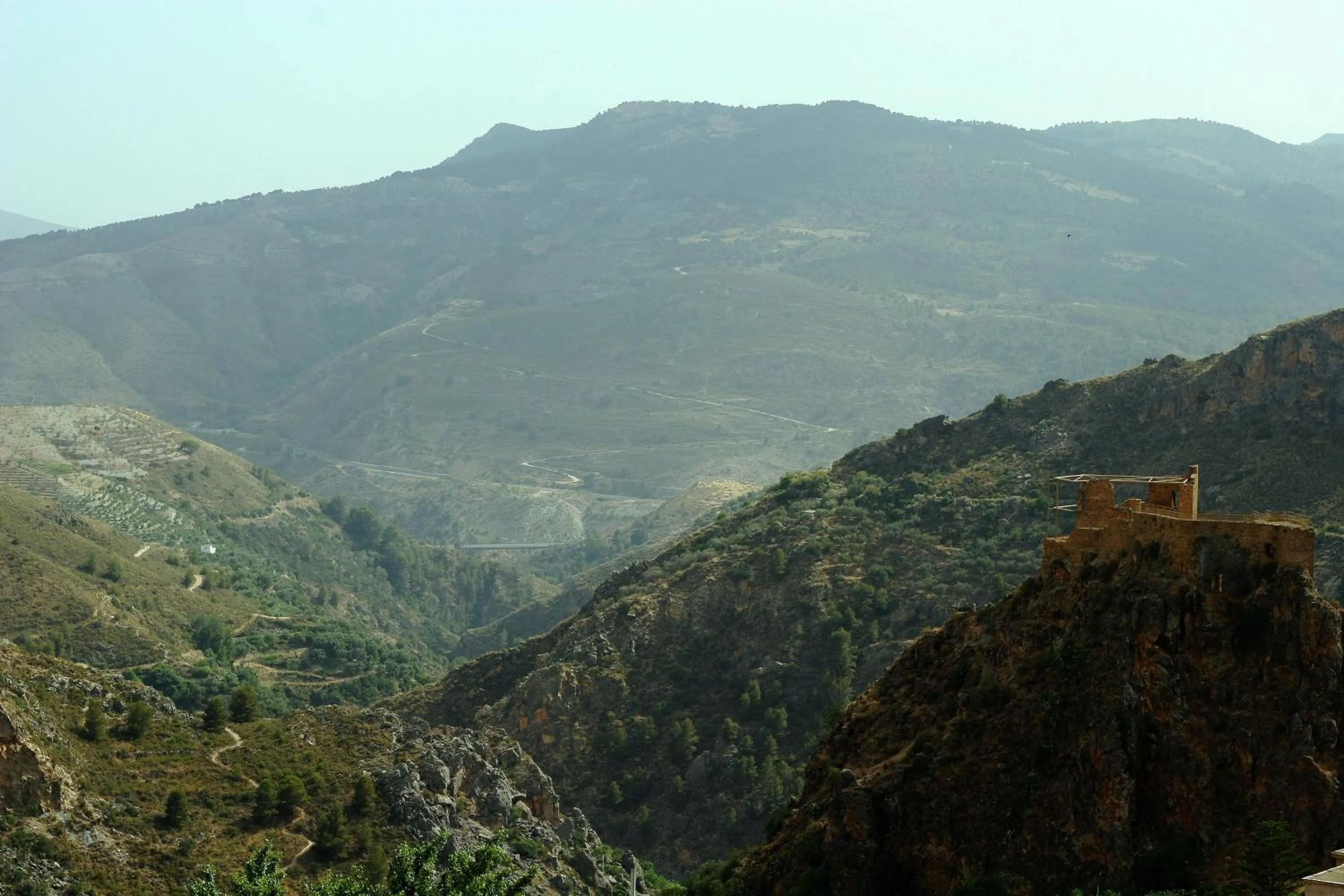 Natural landscape in Hotel Lanjaron