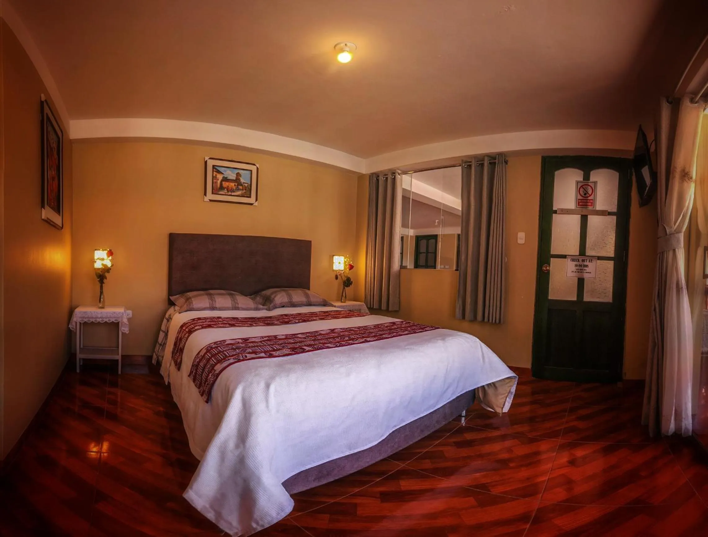 Bed in Hotel Willcamayu