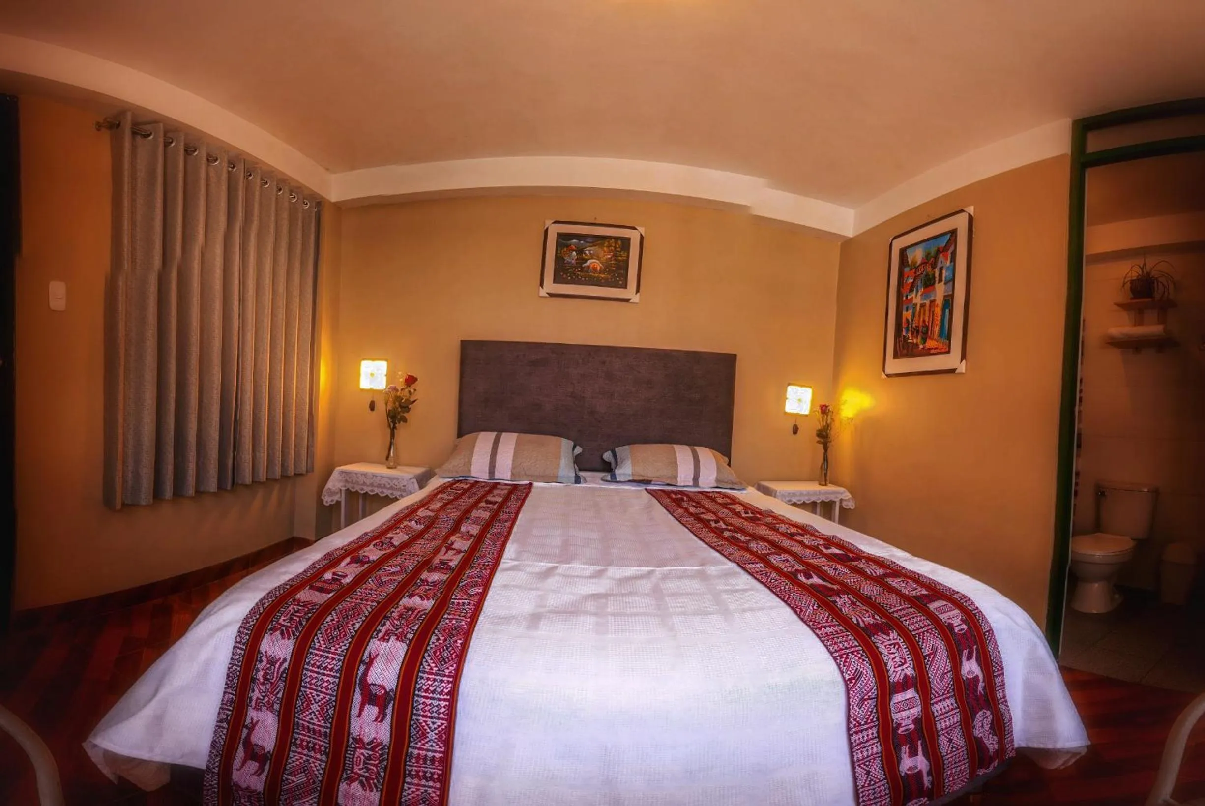 Bedroom, Bed in Hotel Willcamayu