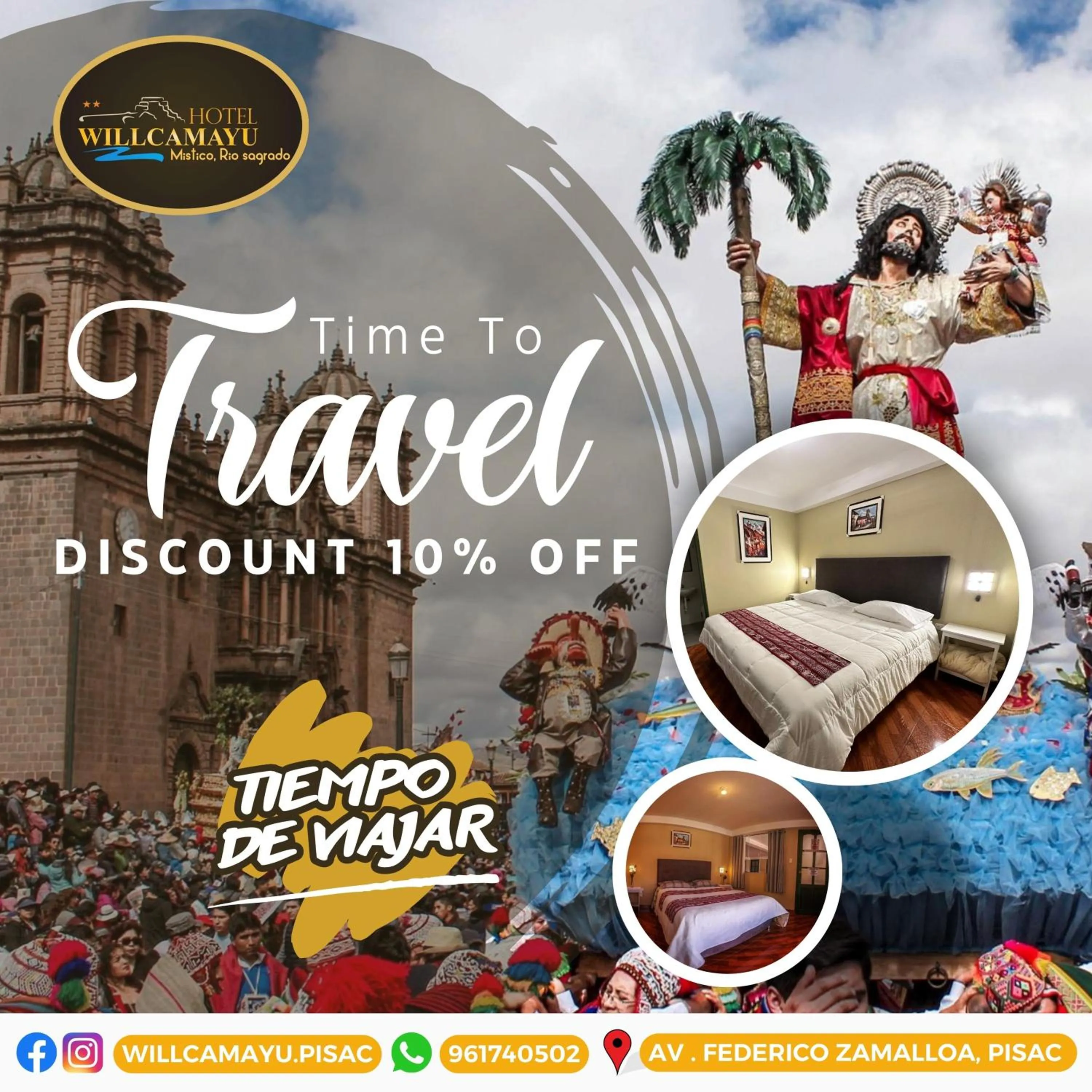 Logo/Certificate/Sign in Hotel Willcamayu