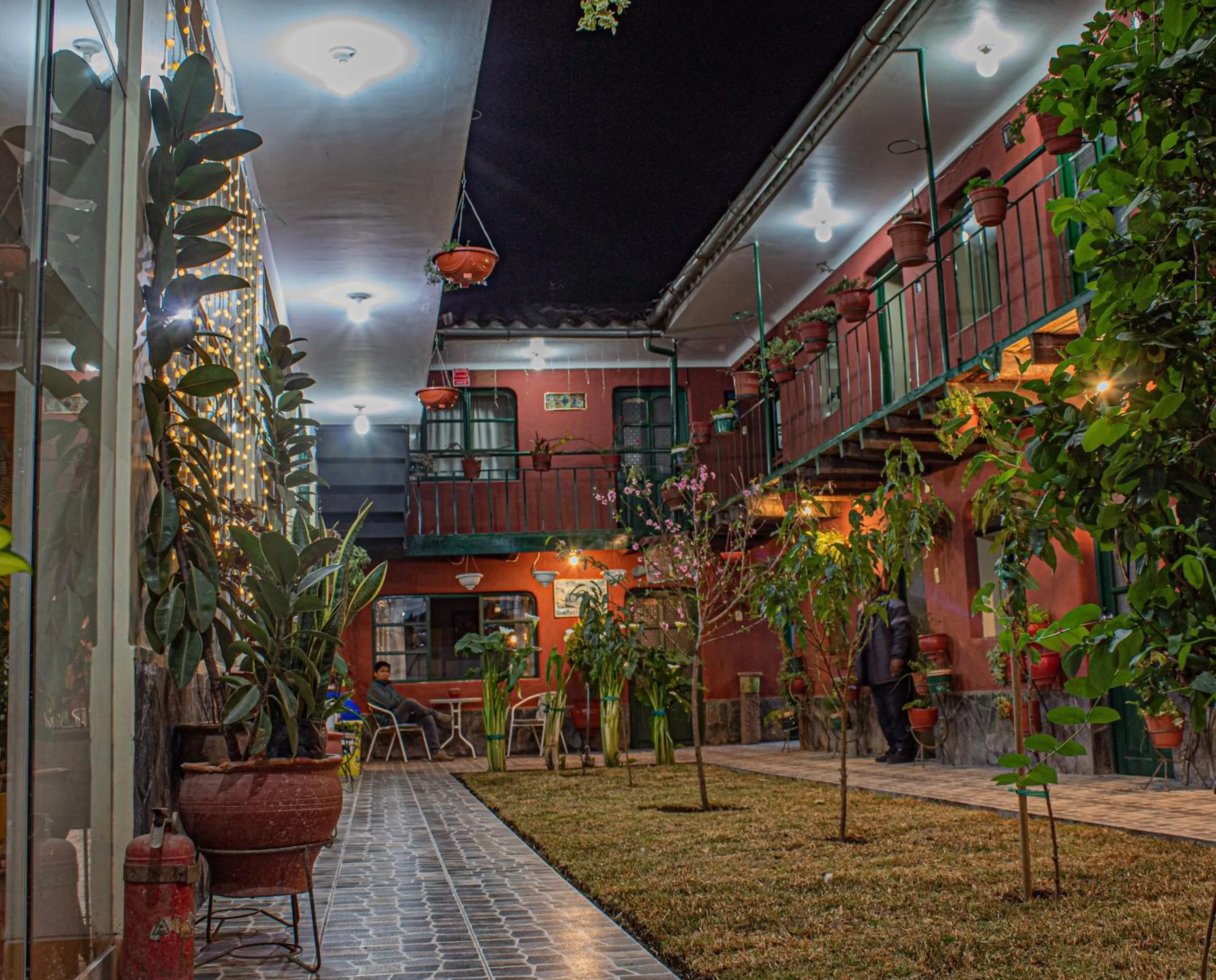 Garden view in Hotel Willcamayu