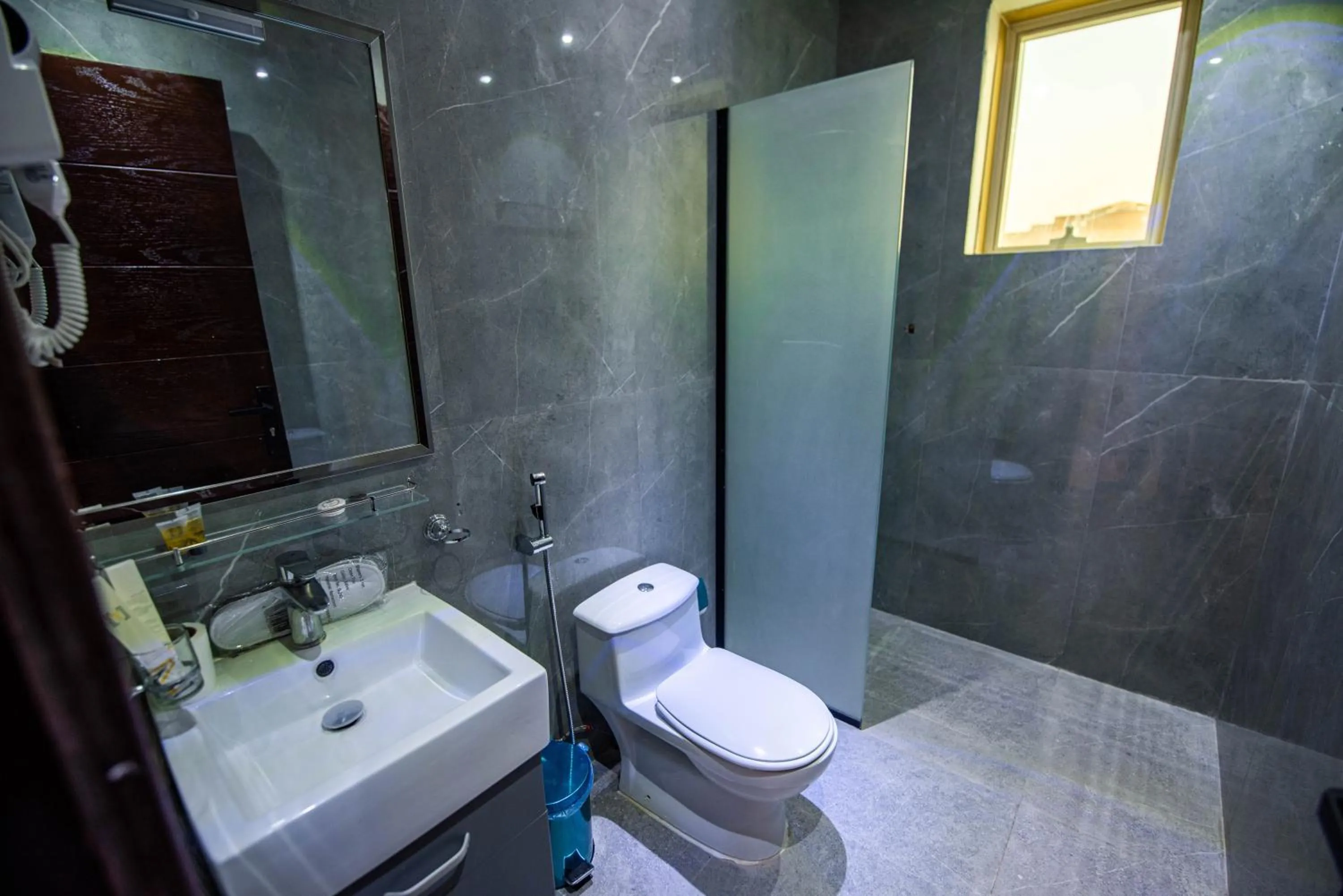 Bathroom in Granada Palace Inn