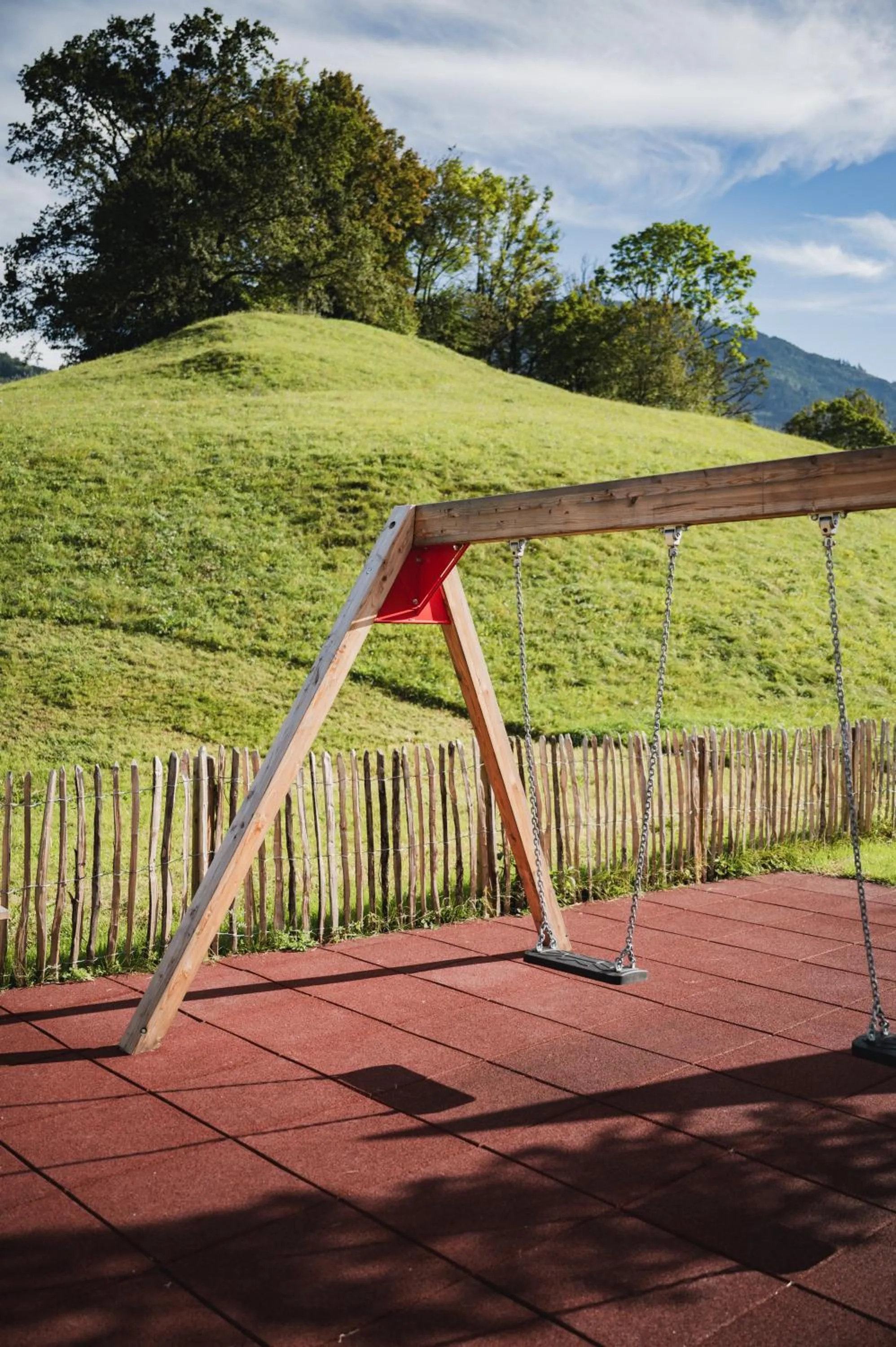 Children play ground in TILL Naturhotel - Self-Check-In