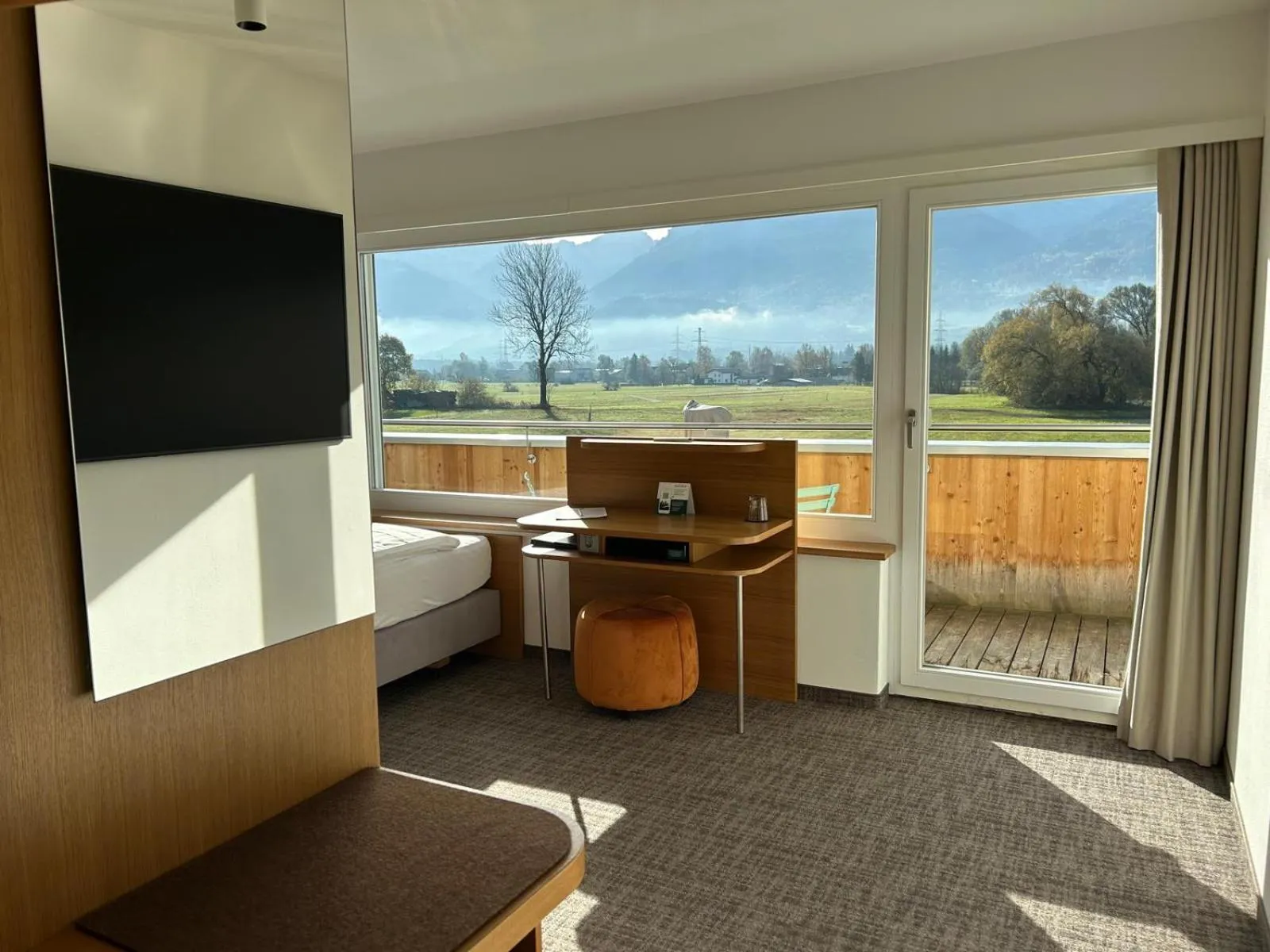 Photo of the whole room in TILL Naturhotel - Self-Check-In