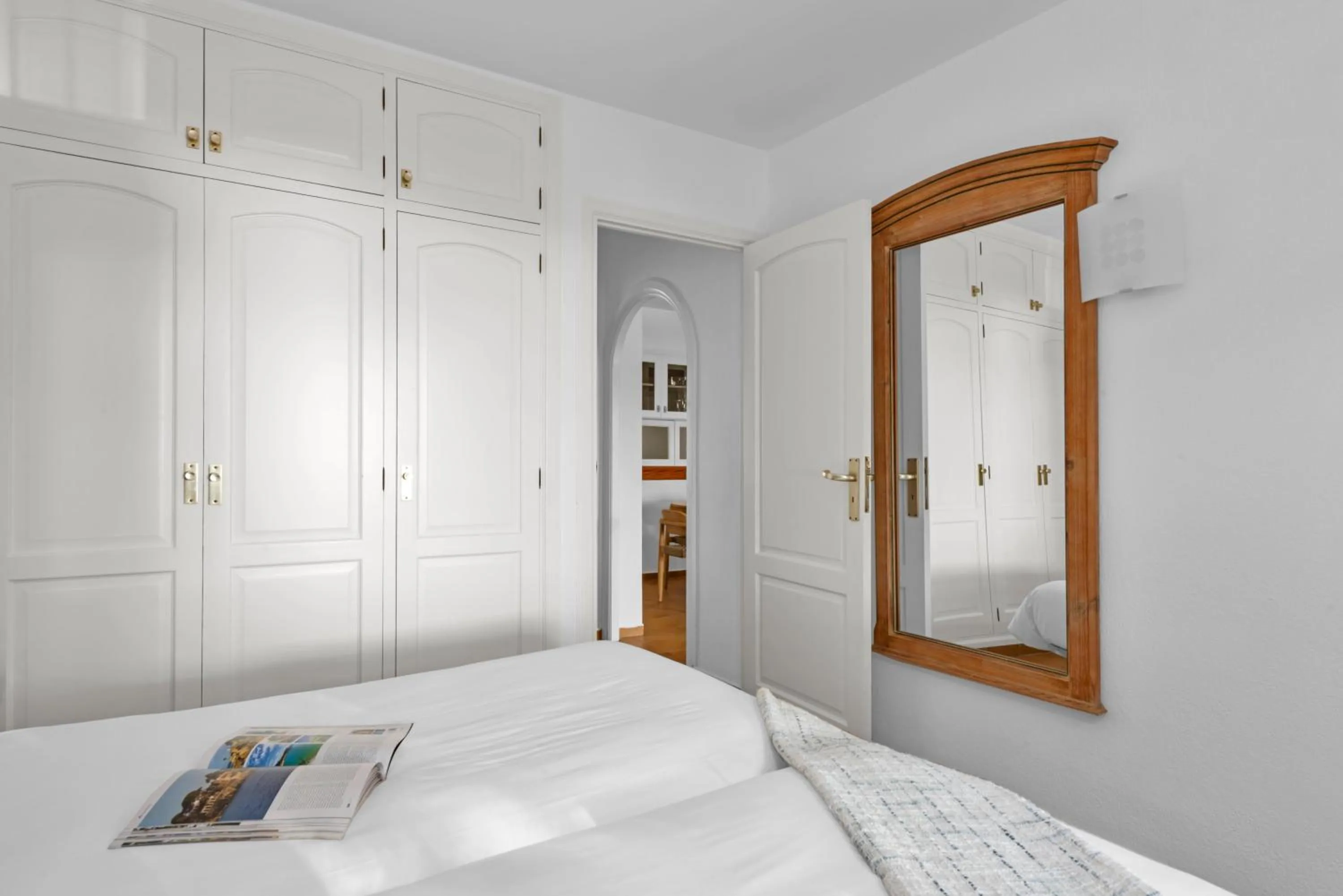 Bedroom, Bed in Aparthotel Ona Cala Pi Club