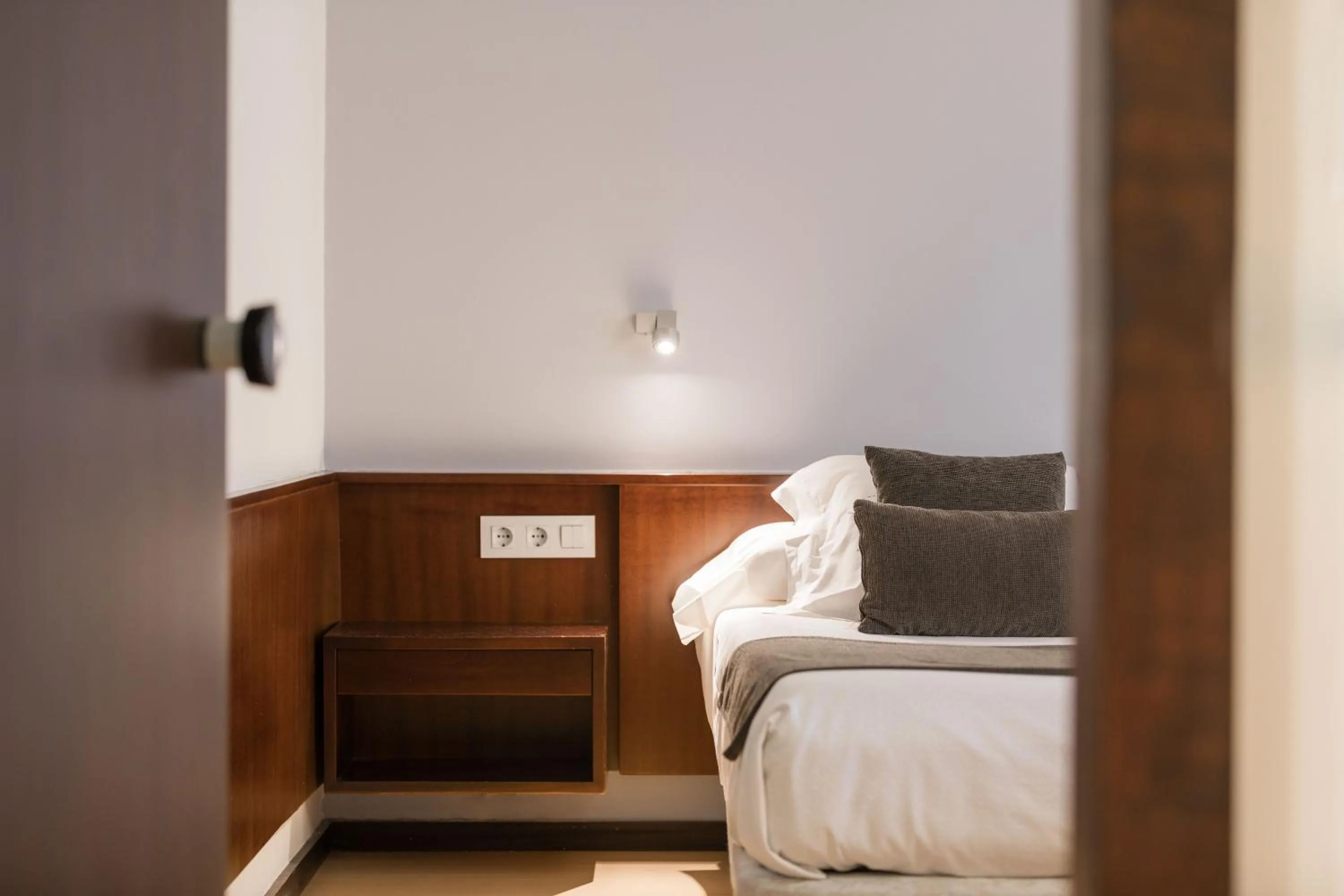 Bed in Hotel Emporda