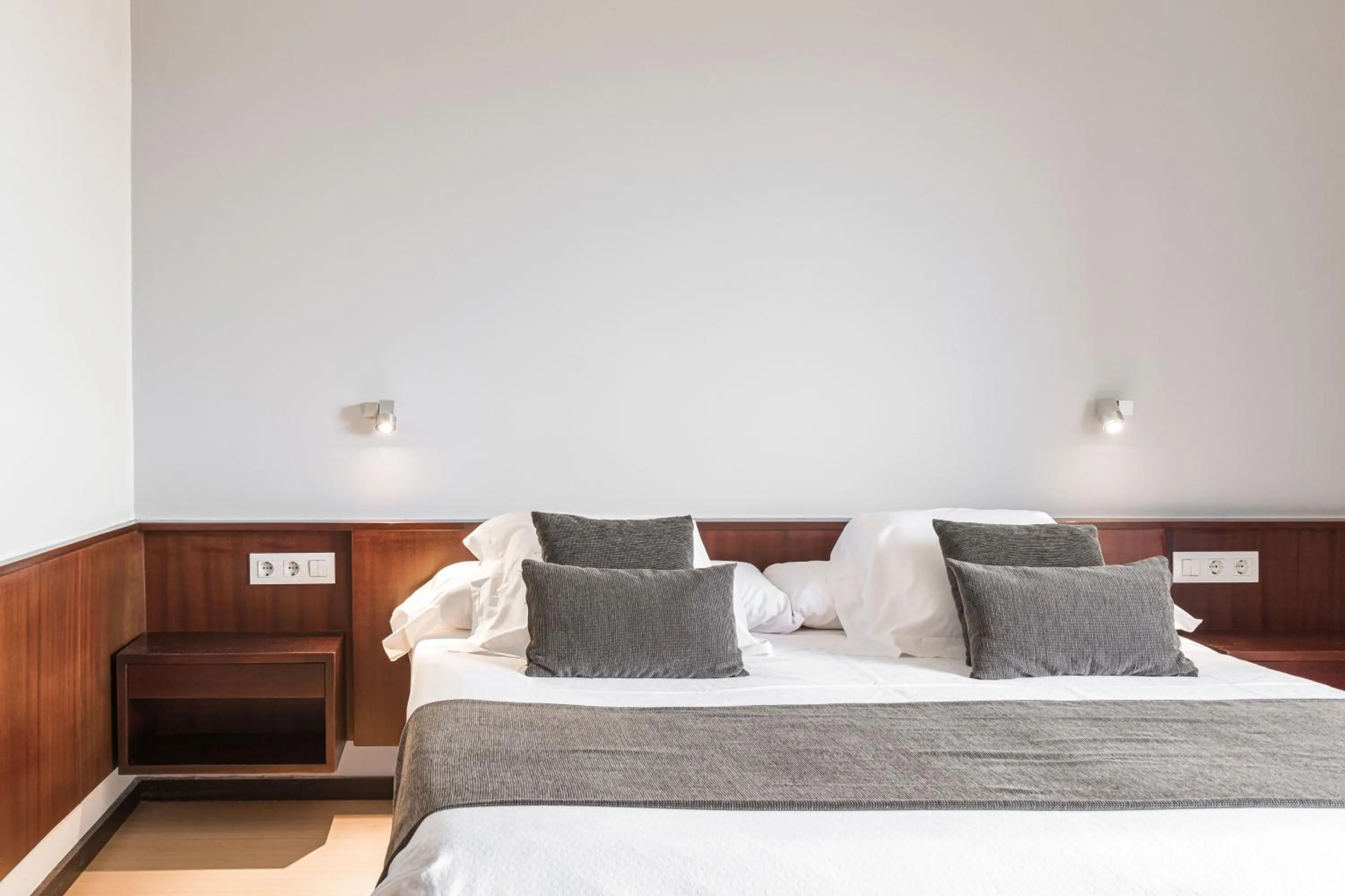 Bed in Hotel Emporda