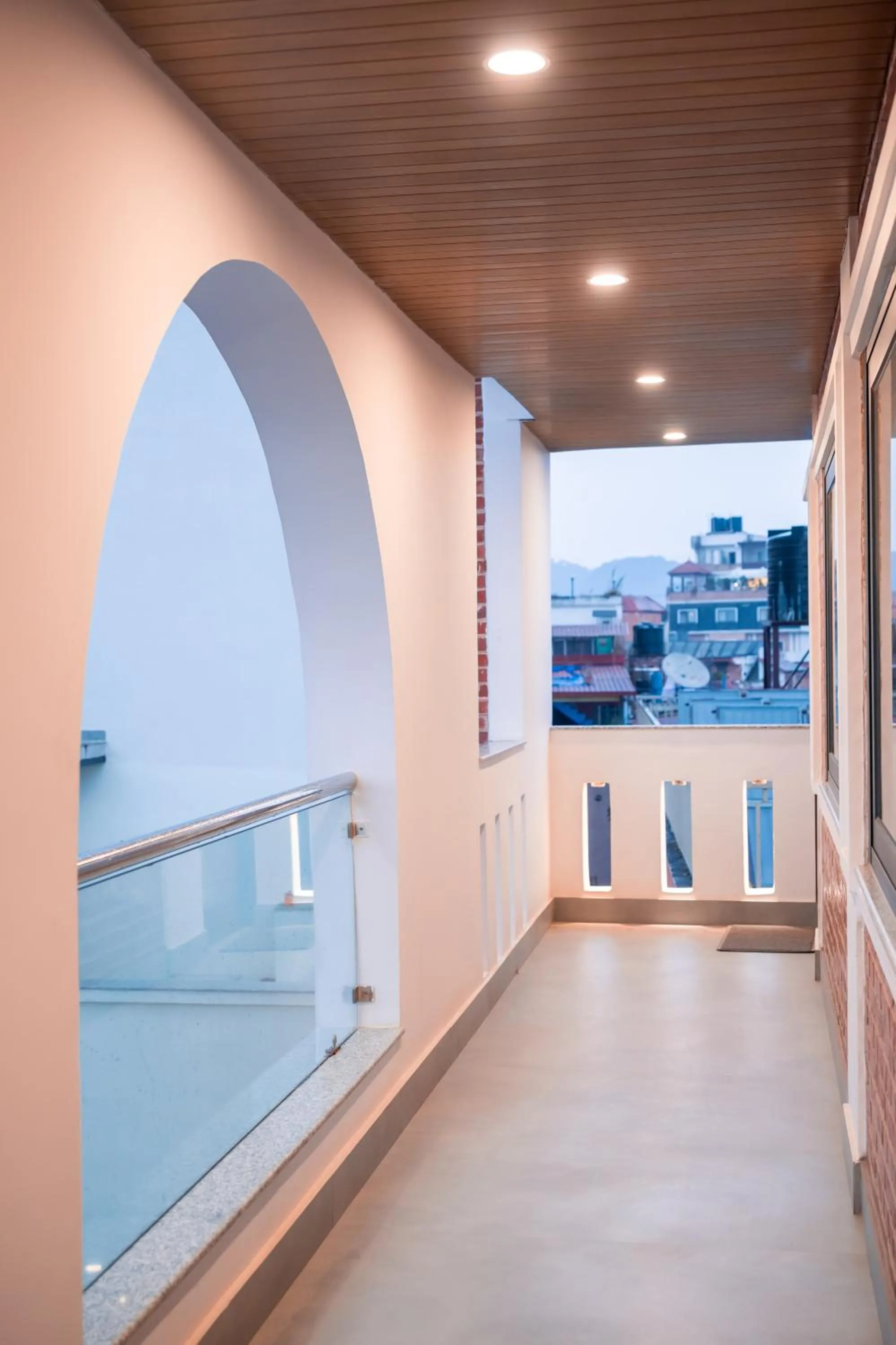 Balcony/Terrace in Hotel Ama-La, Thamel, Kathmandu