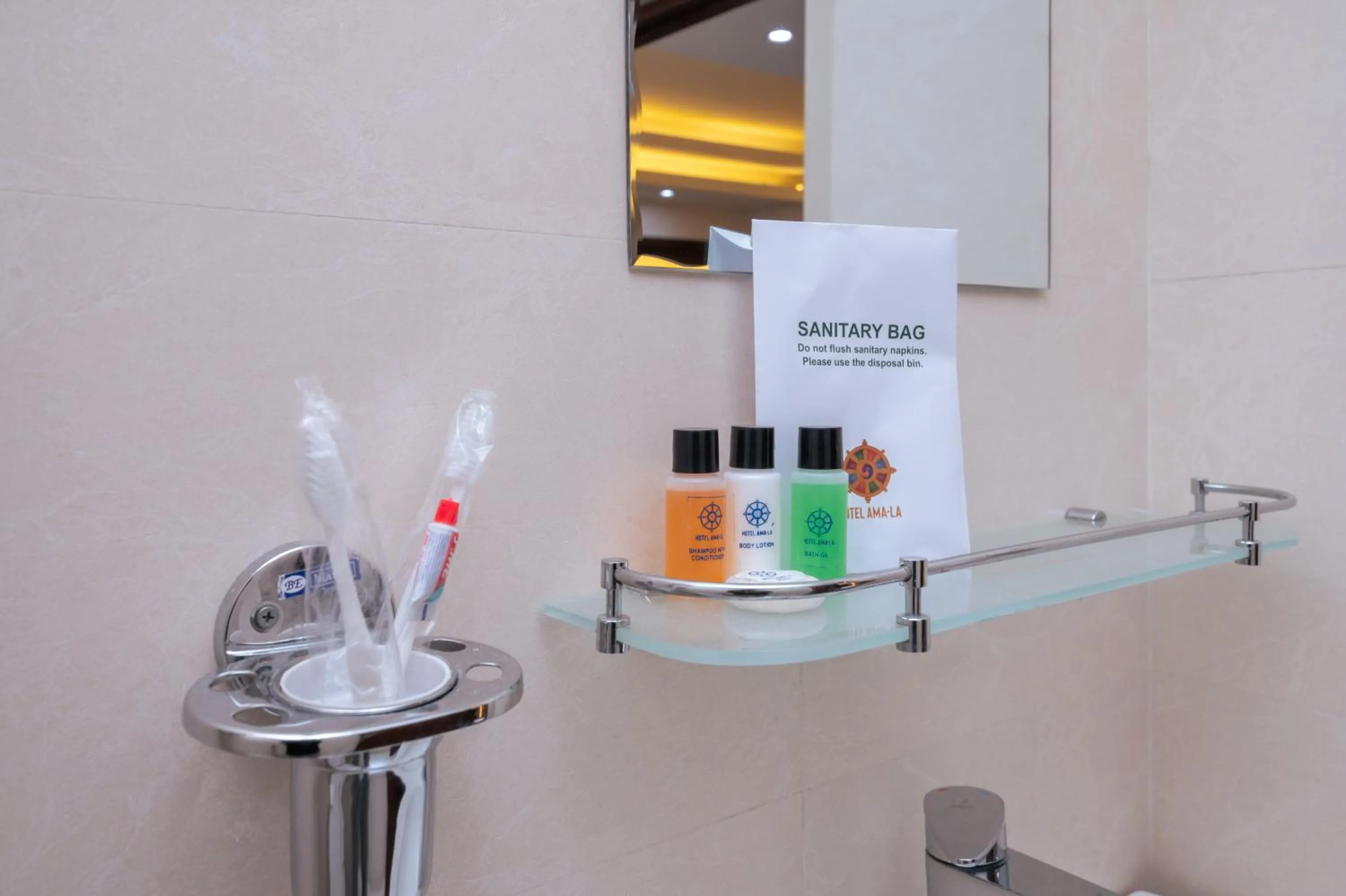 Bathroom in Hotel Ama-La, Thamel, Kathmandu