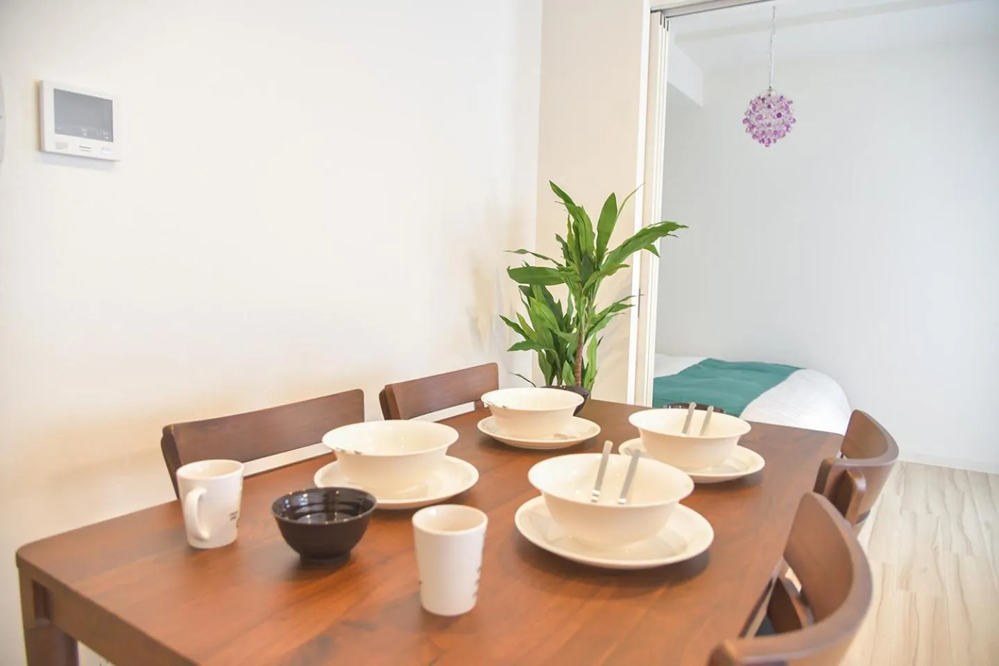 Dining area in GLASS Yamahana EAST