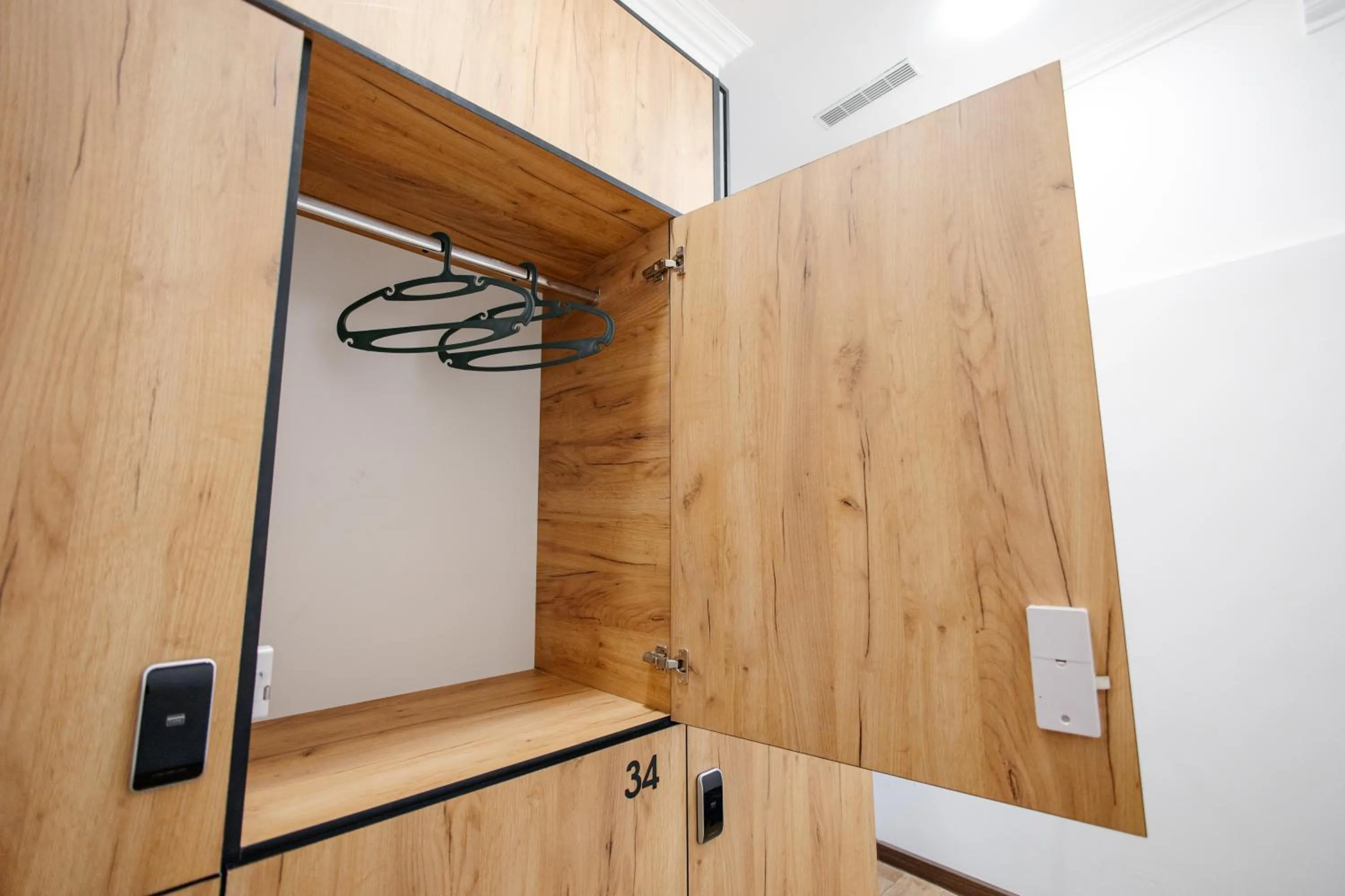 wardrobe in 281 Hostel