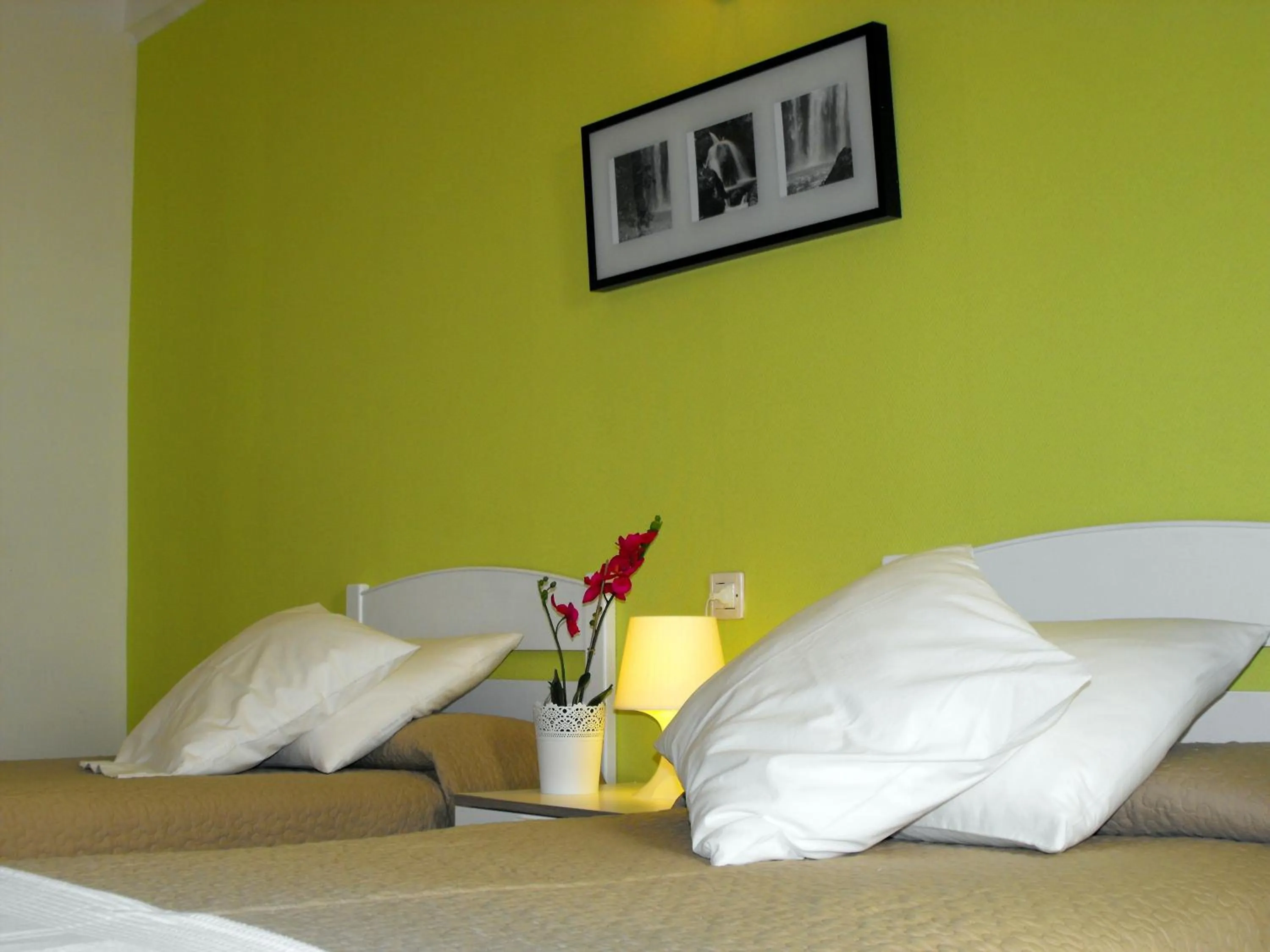 Decorative detail, Bed in Hostal Santa Catalina