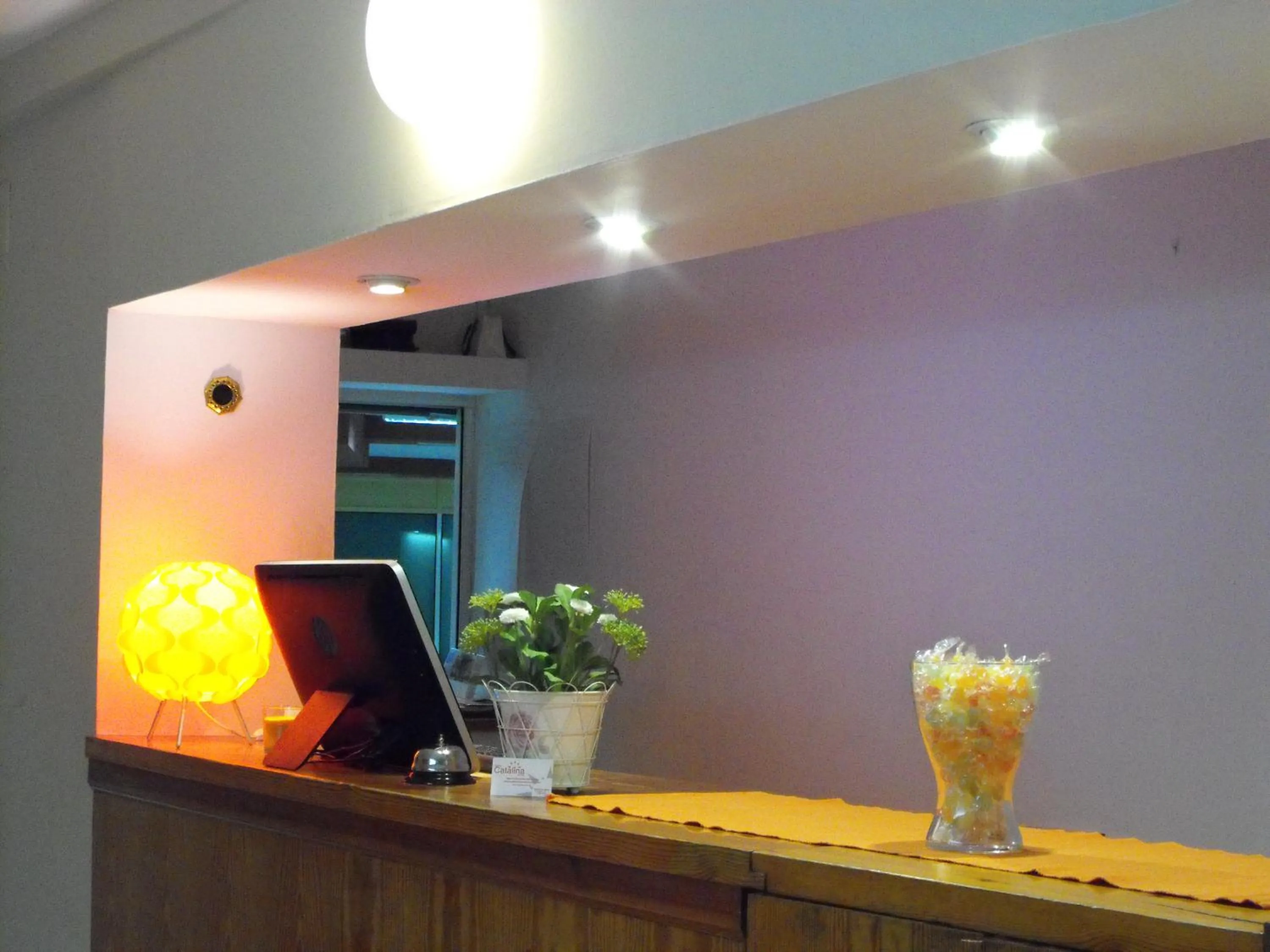 Lobby or reception in Hostal Santa Catalina