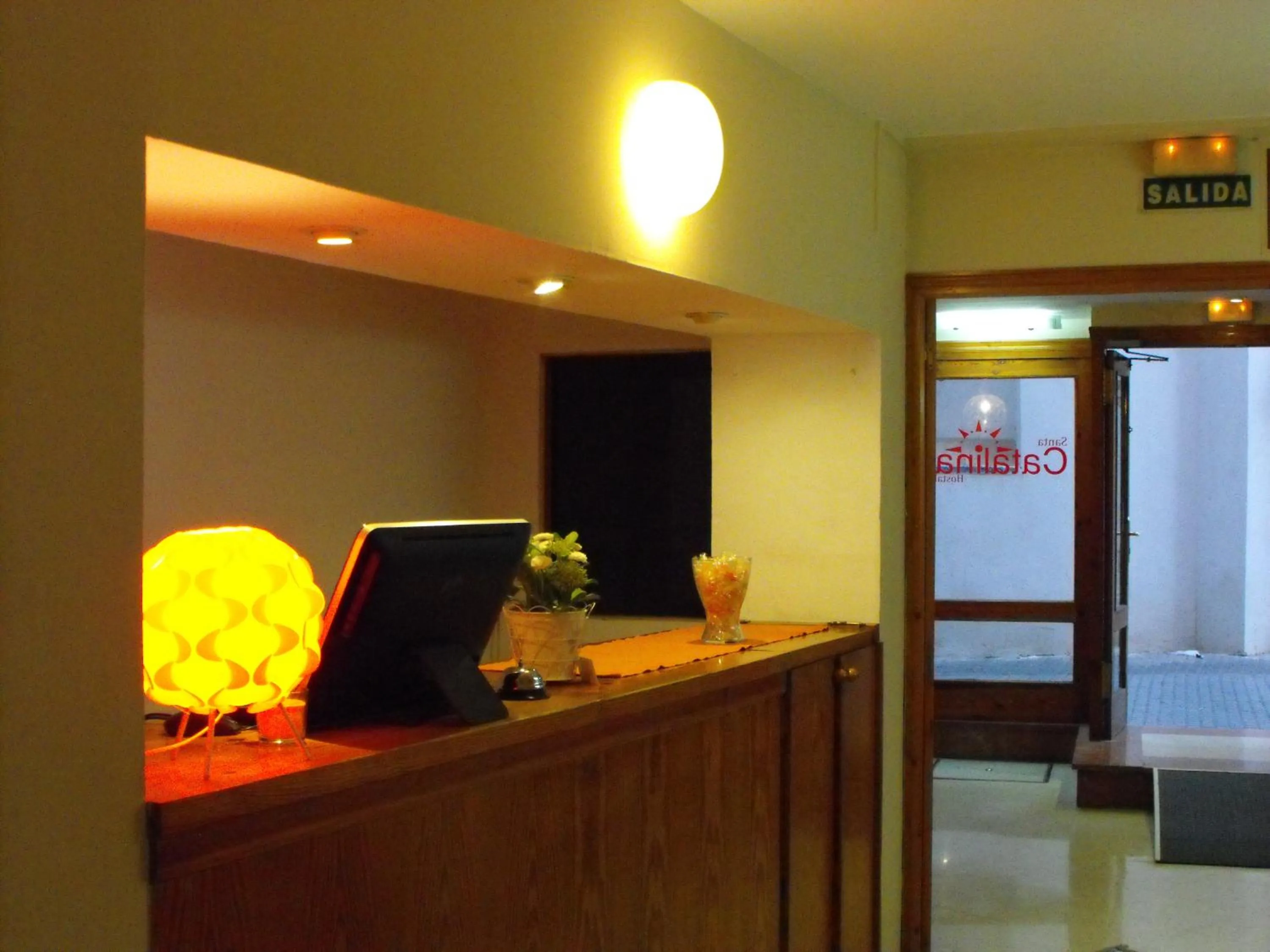 Lobby or reception in Hostal Santa Catalina