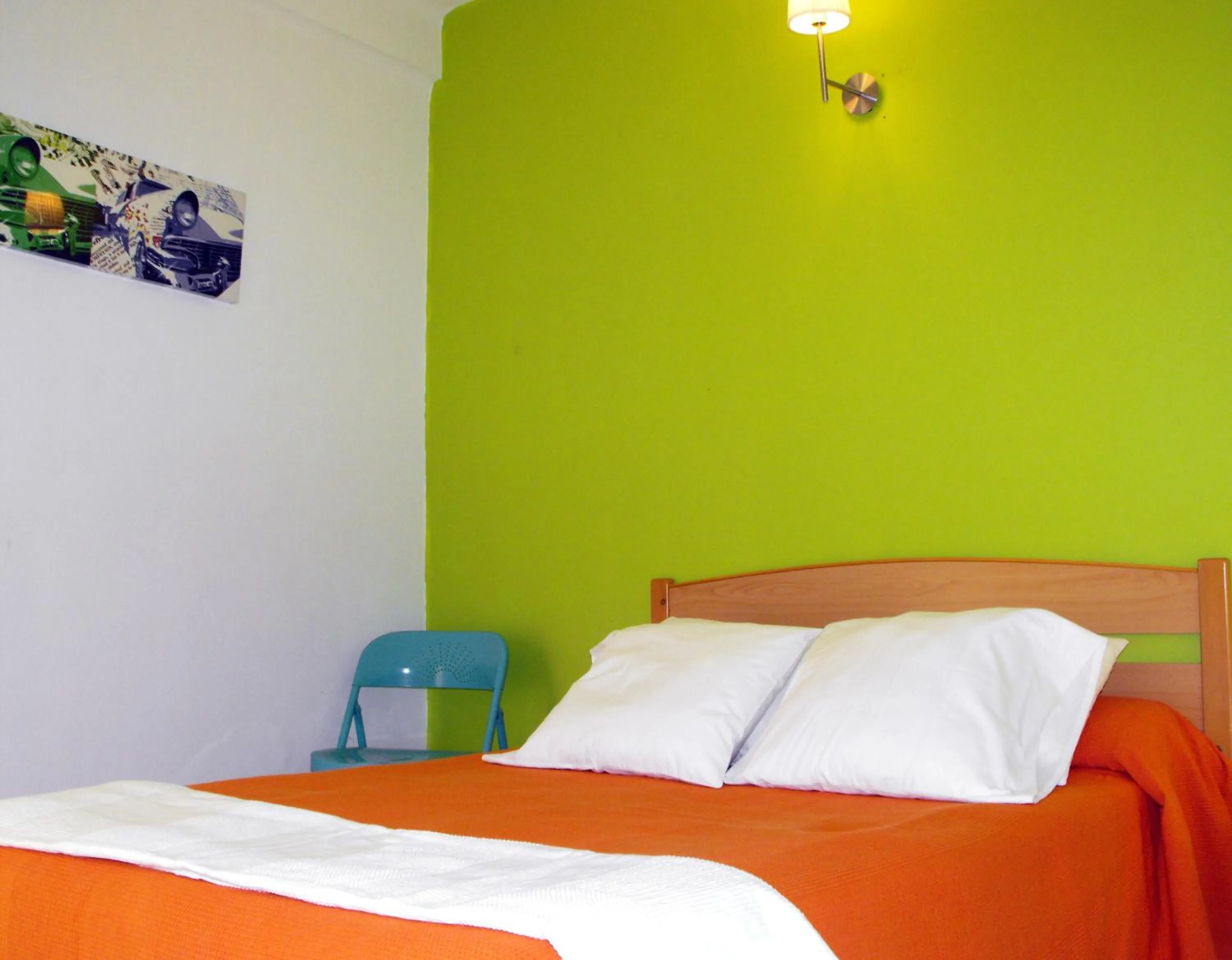 Decorative detail, Bed in Hostal Santa Catalina