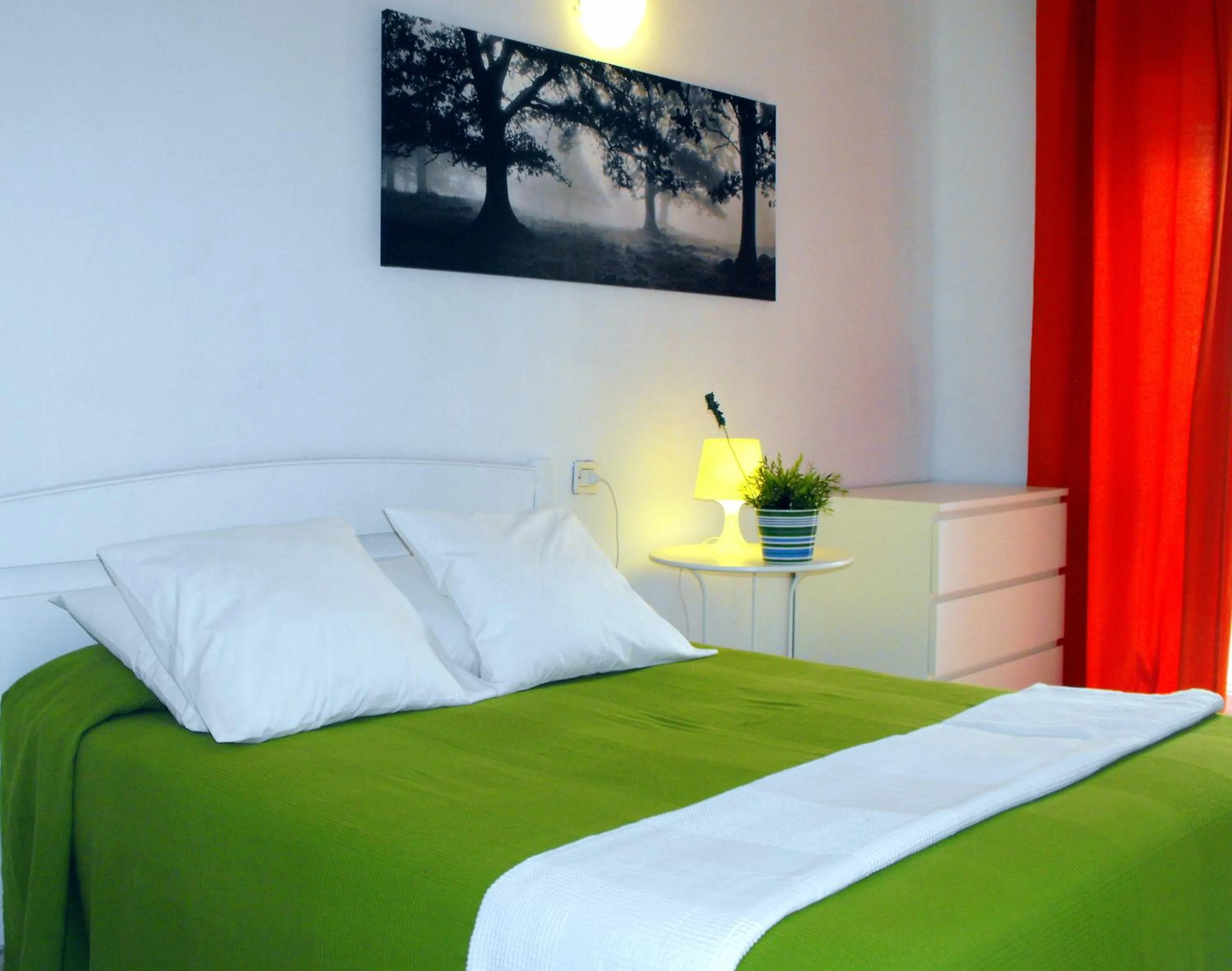 Bed in Hostal Santa Catalina