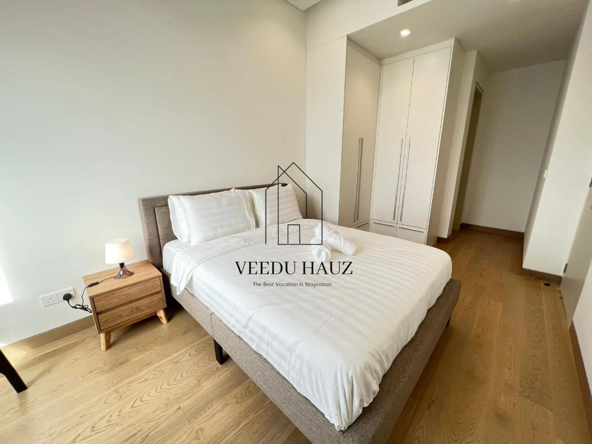 Bed in Lucentia Residences BBCC at Lalaport Kuala Lumpur by Veedu Hauz