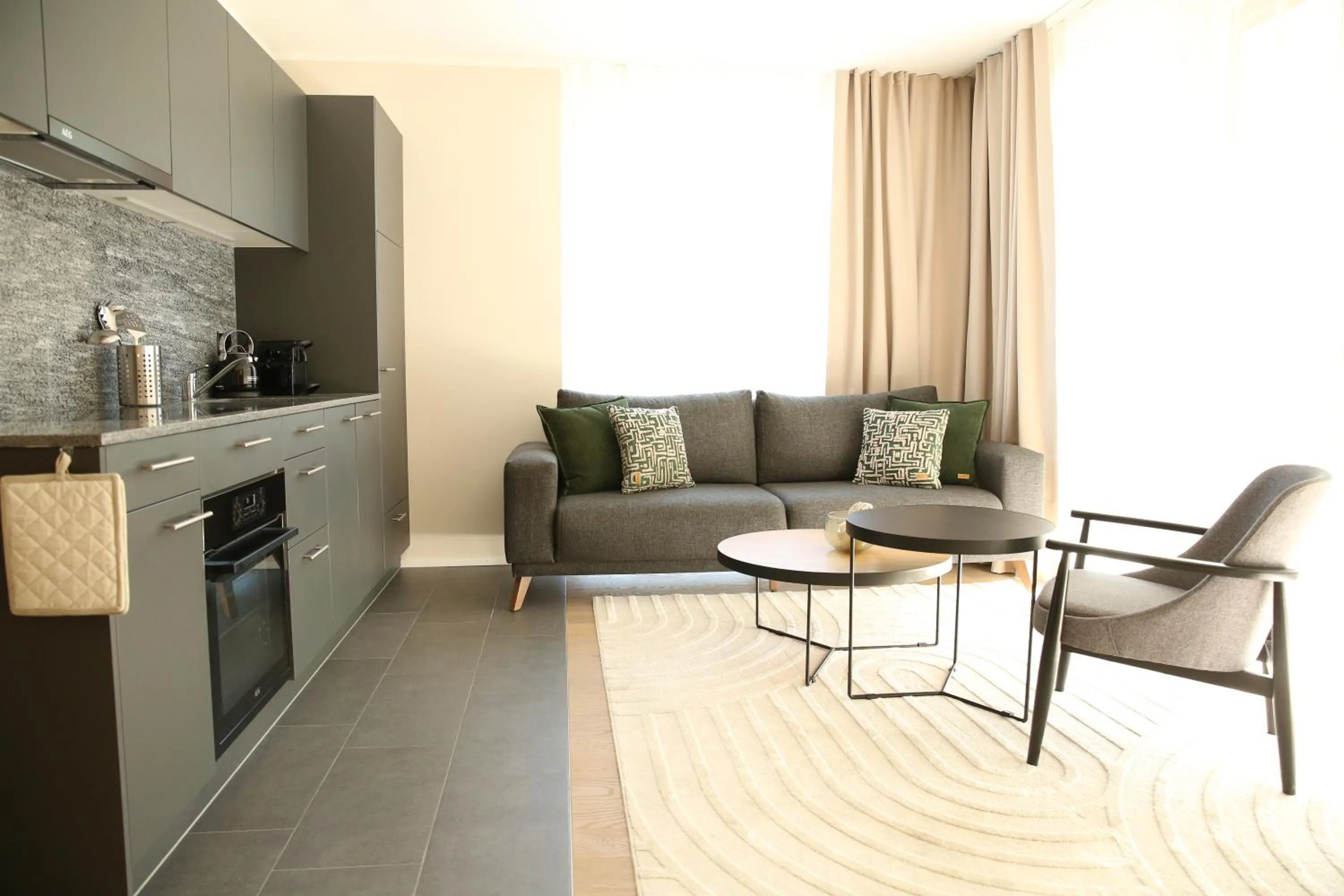 Kitchen or kitchenette in Lamira - Serviced Apartments