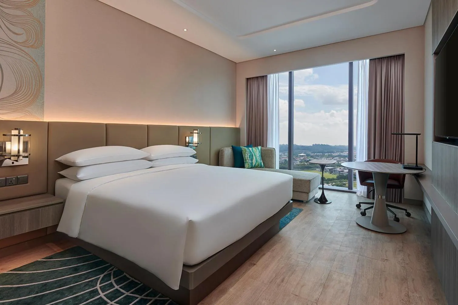 Bedroom, Bed in Courtyard by Marriott Setia Alam