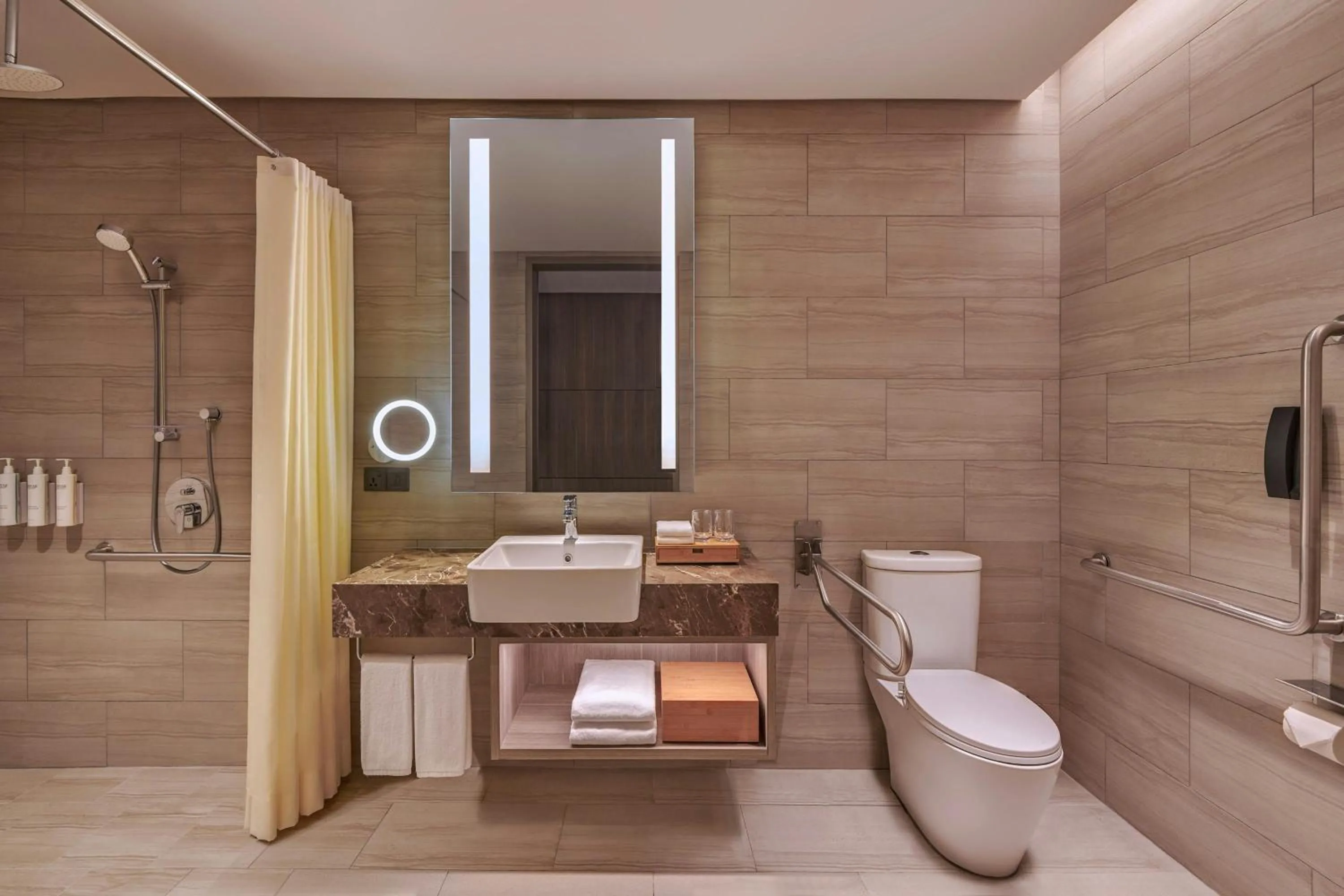 Bathroom in Courtyard by Marriott Setia Alam