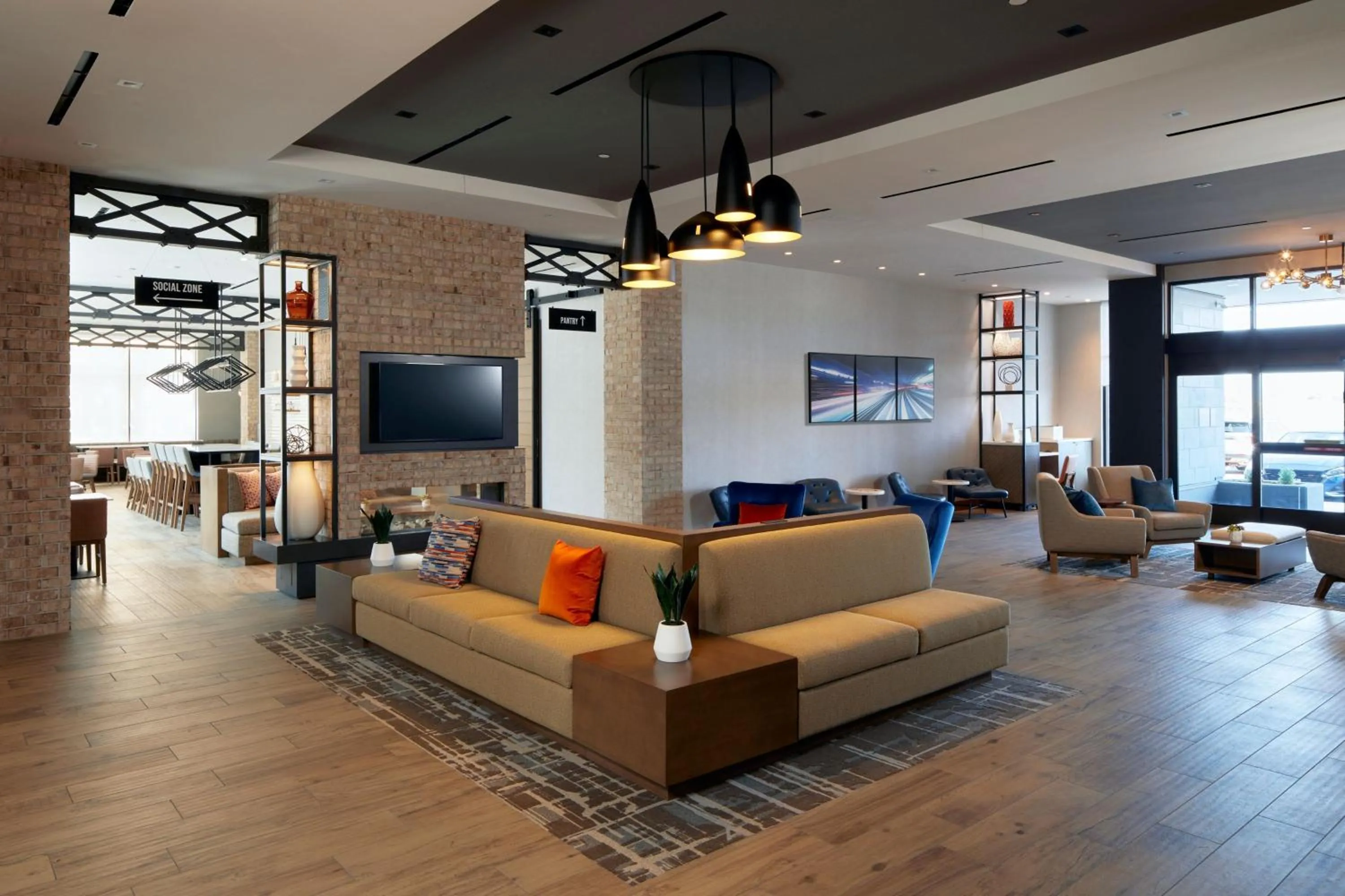 Lobby or reception in Residence Inn by Marriott San Francisco Airport Millbrae Station