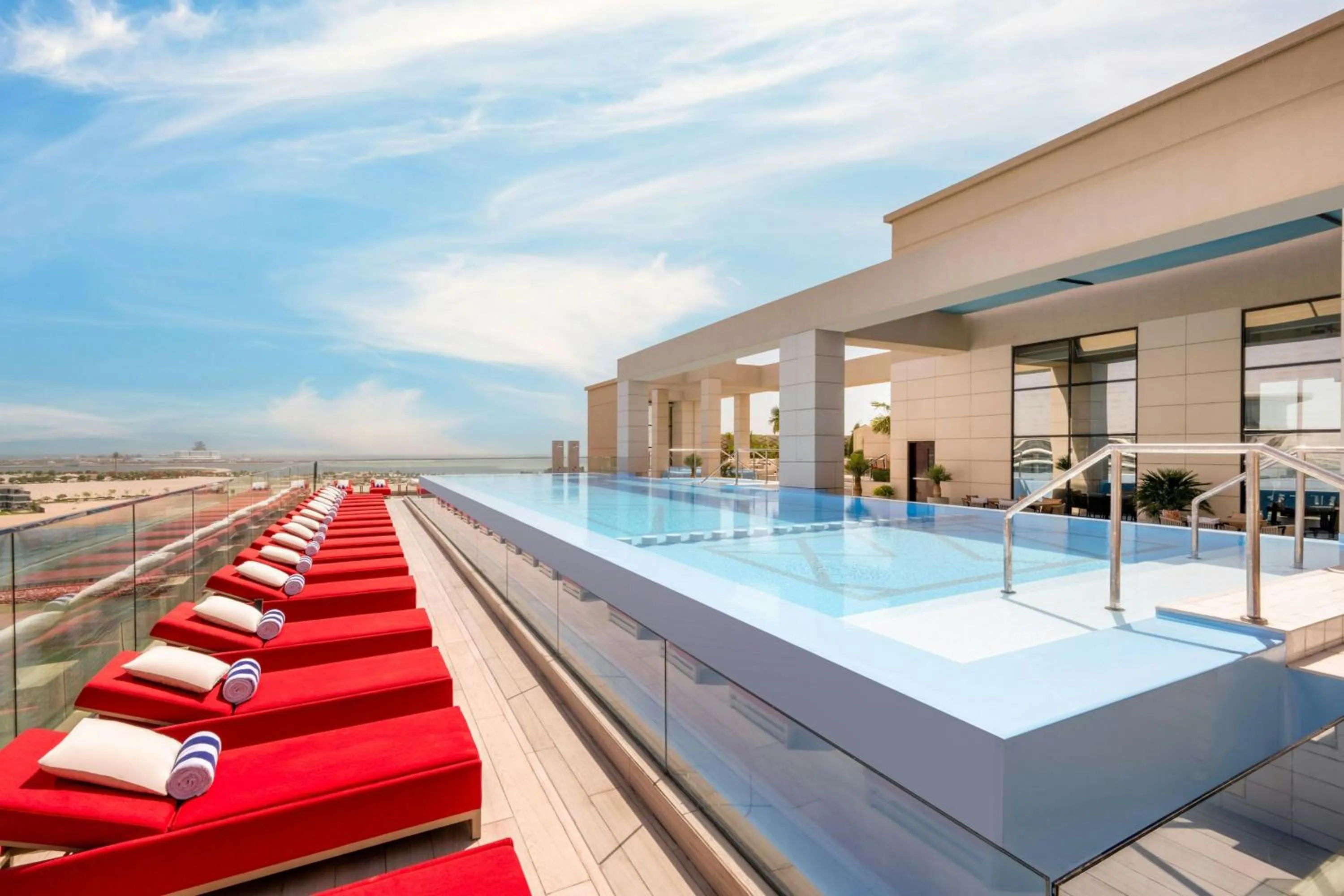 Swimming pool in Agora, Doha, Autograph Collection