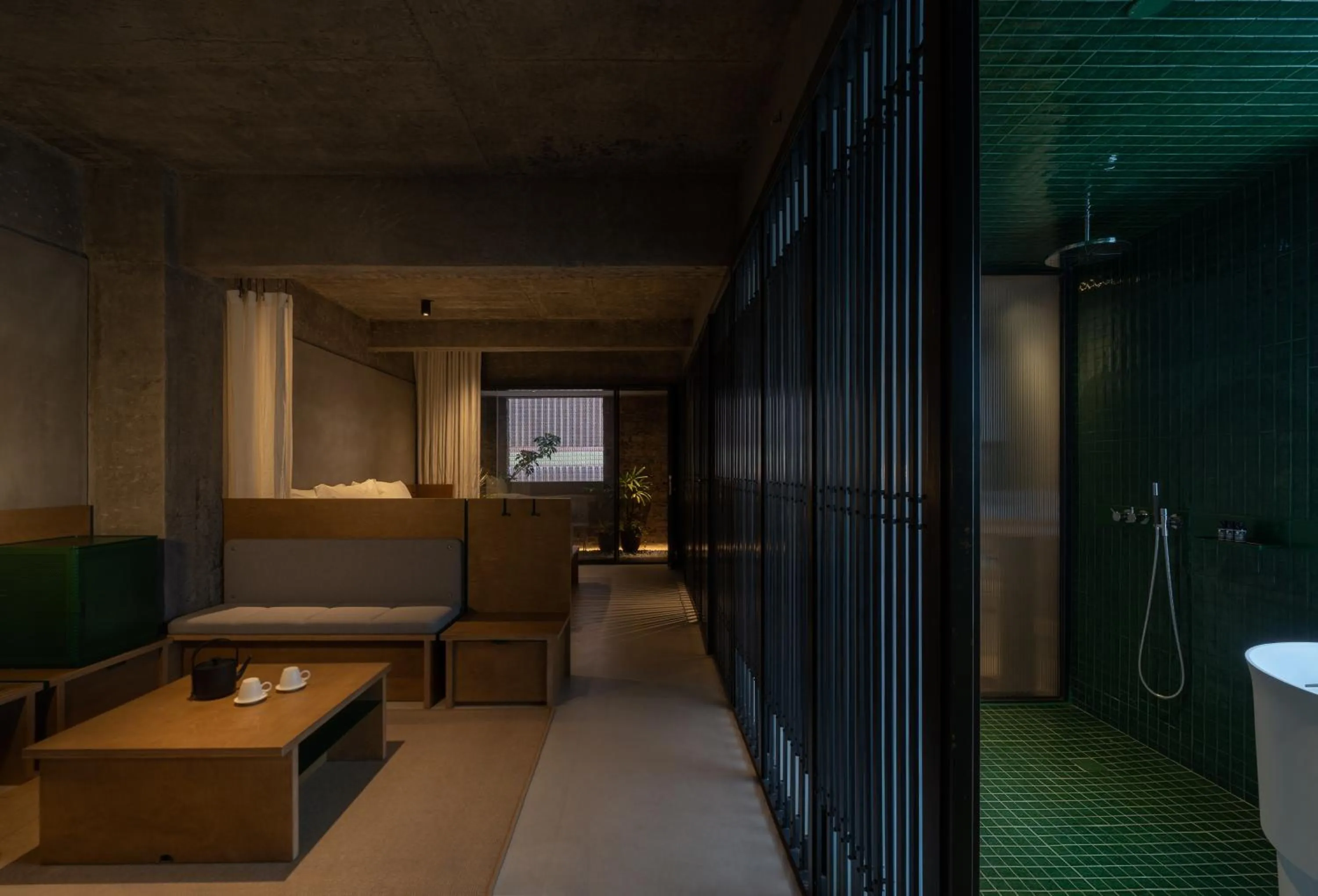 Photo of the whole room in Jiangnan House Nantou