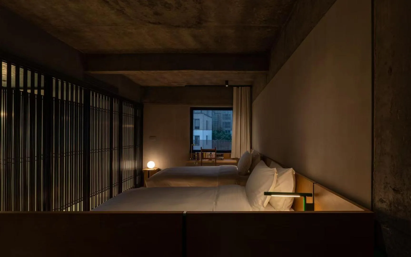 Bed in Jiangnan House Nantou