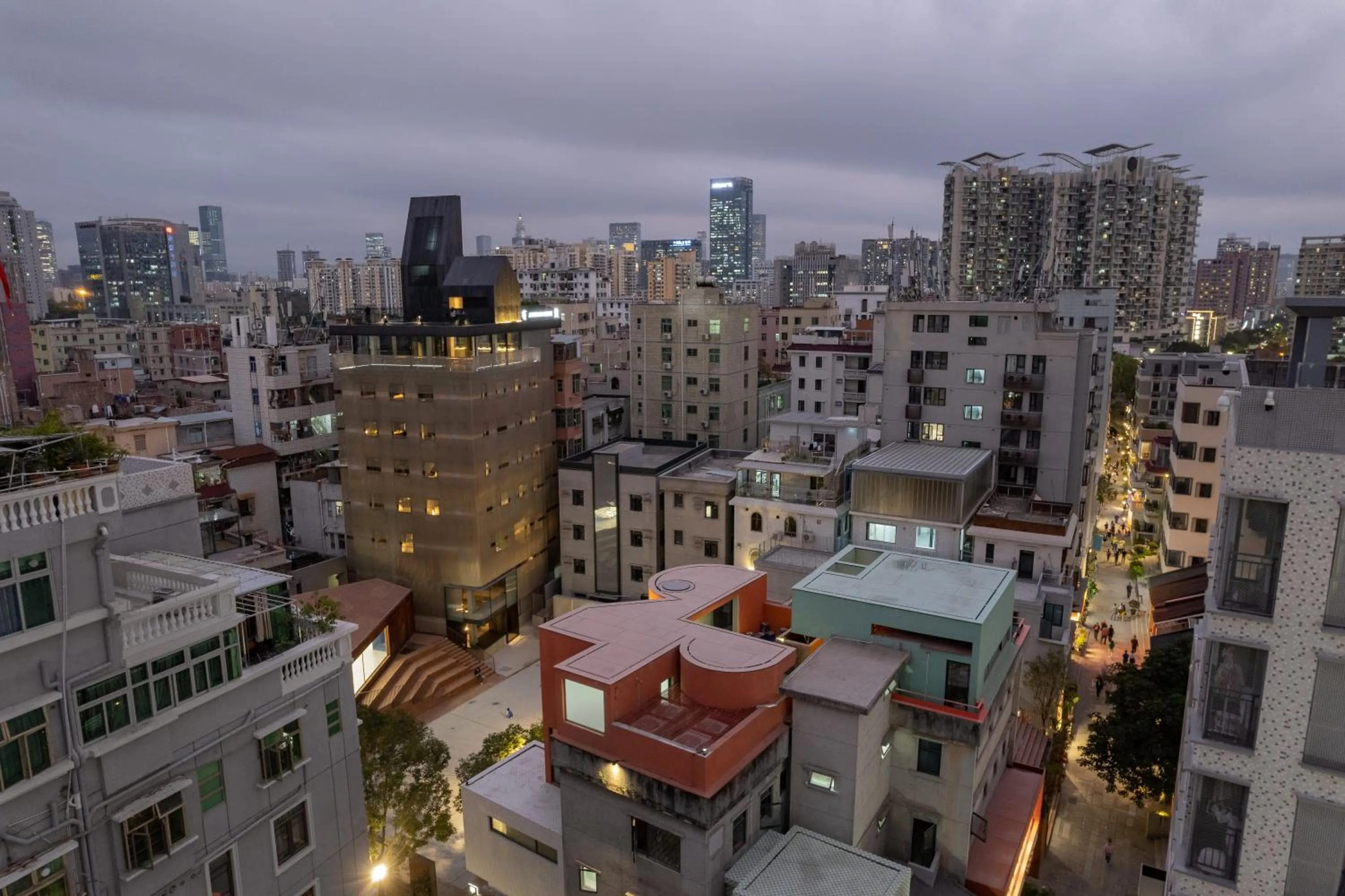 Bird's eye view in Jiangnan House Nantou