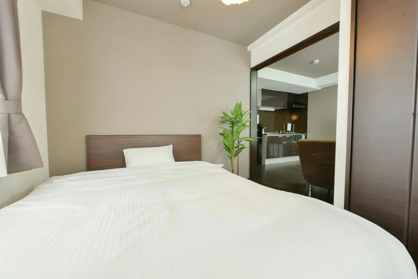 Bed in SUNCORT Minami 6-jo II