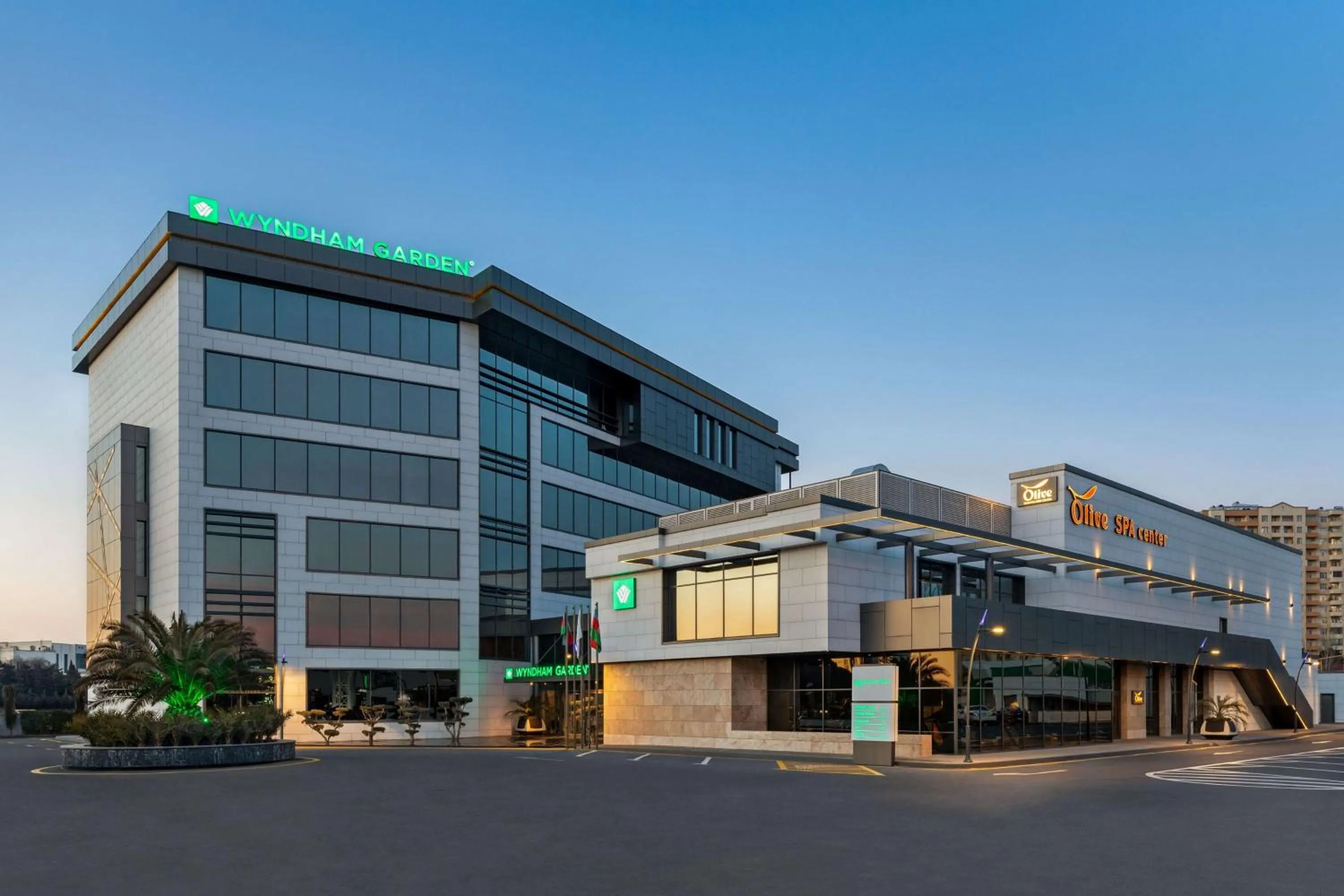 Property building in Wyndham Garden Baku