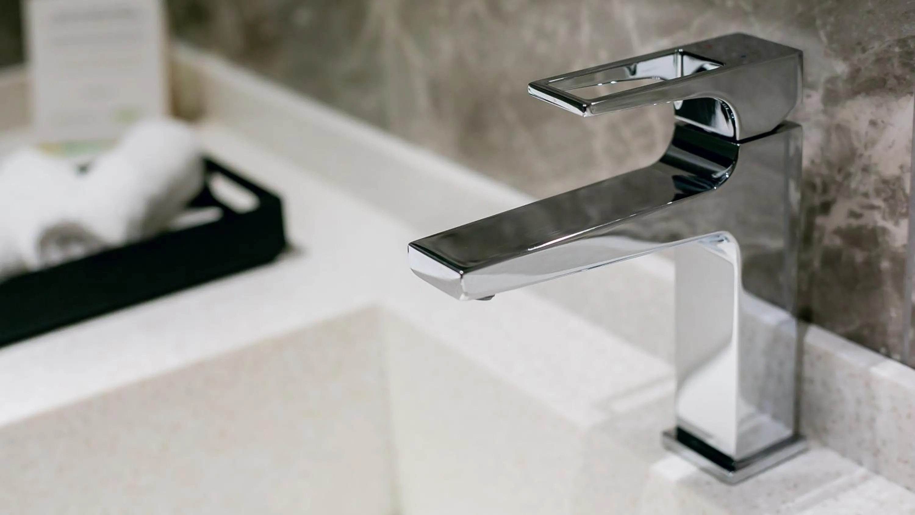 Bathroom in Wyndham Garden Baku