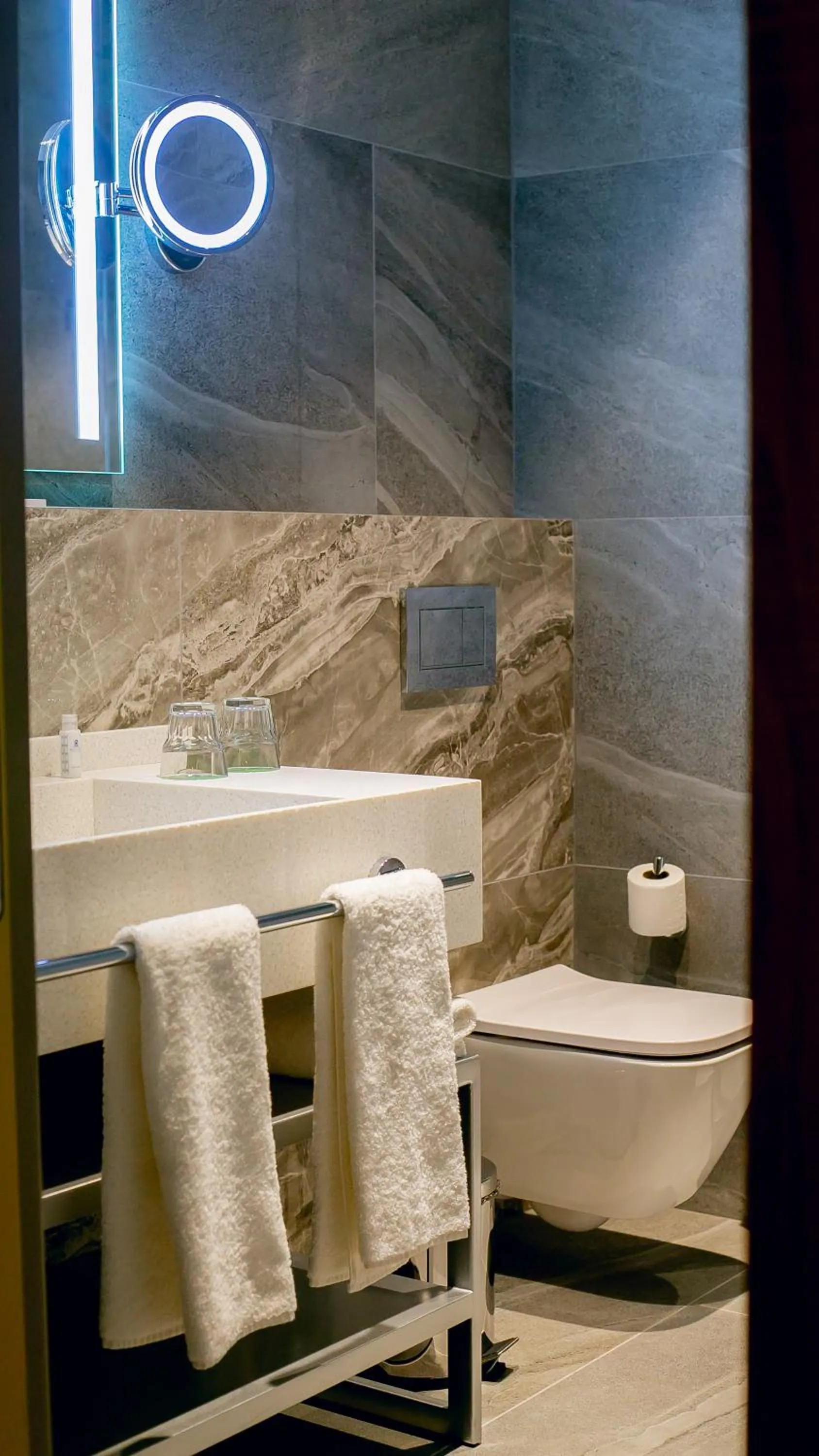 Toilet in Wyndham Garden Baku