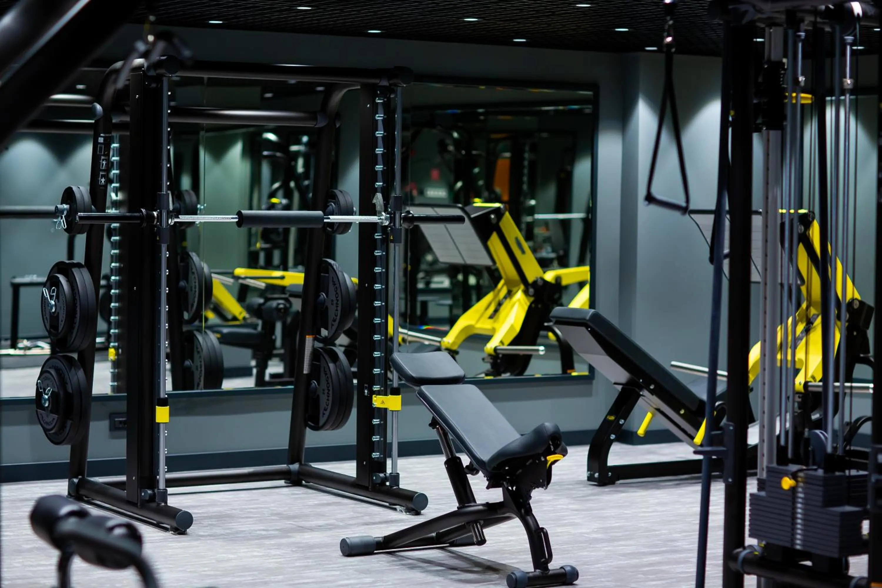 Fitness centre/facilities in Wyndham Garden Baku