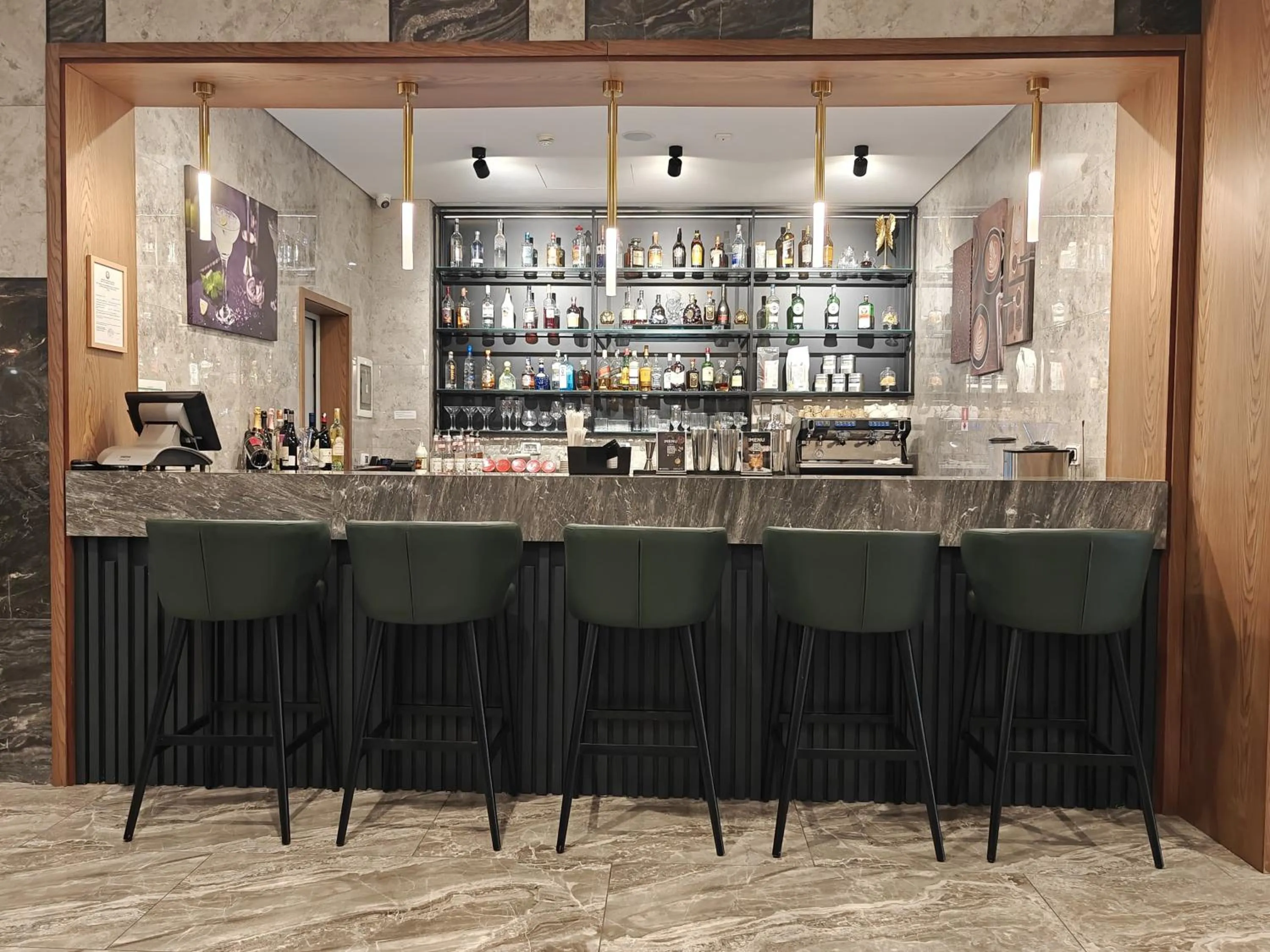 Lounge or bar in Wyndham Garden Baku