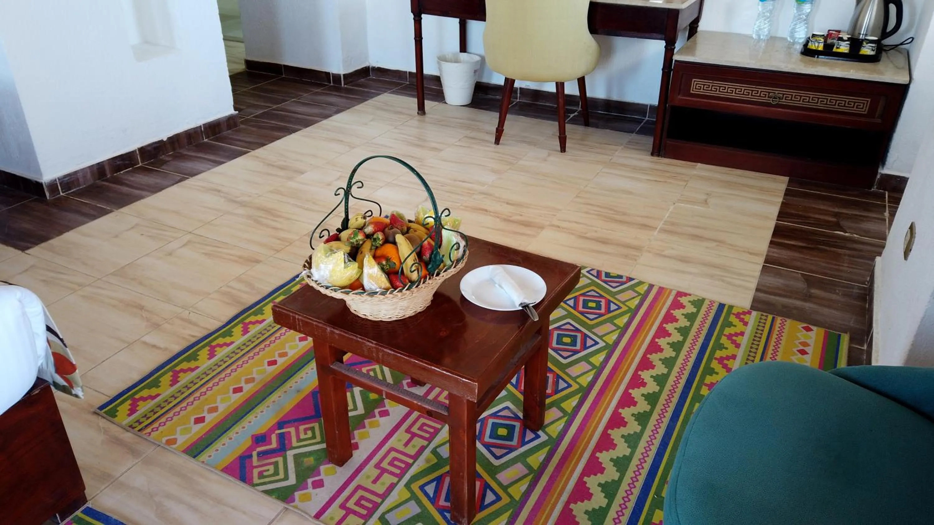 Dining area in Beach safari nubian resort
