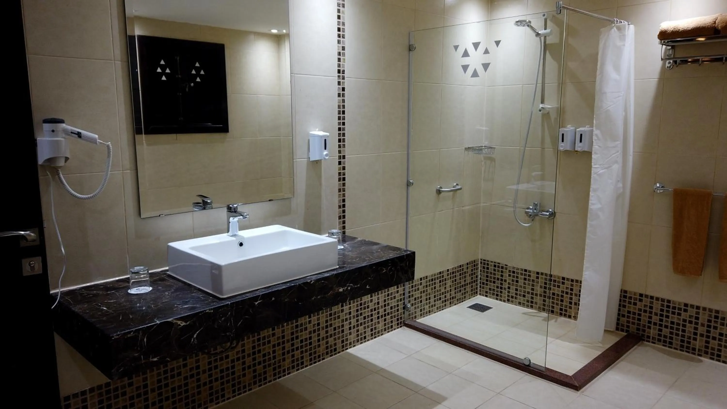 Bathroom in Beach safari nubian resort