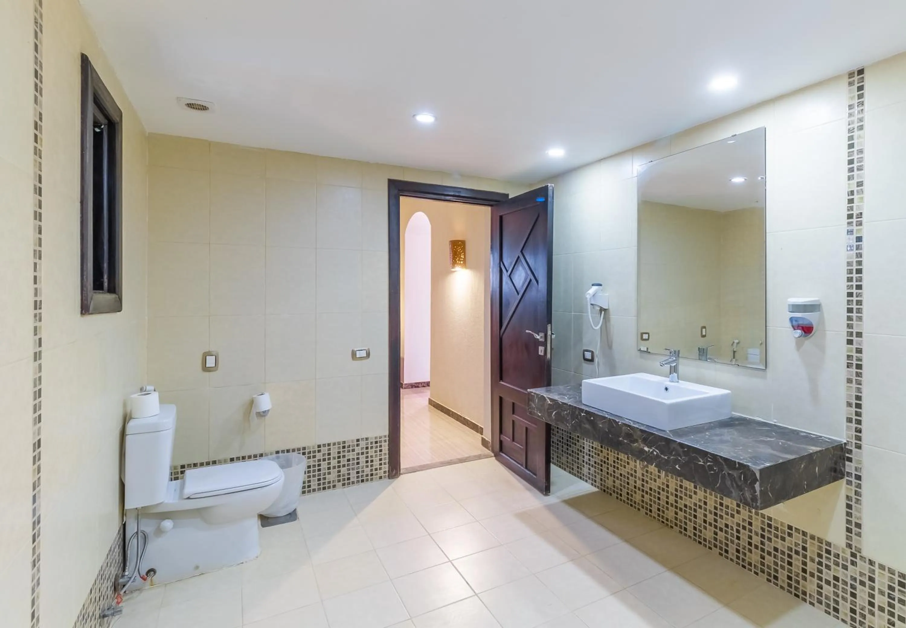 Shower in Beach safari nubian resort