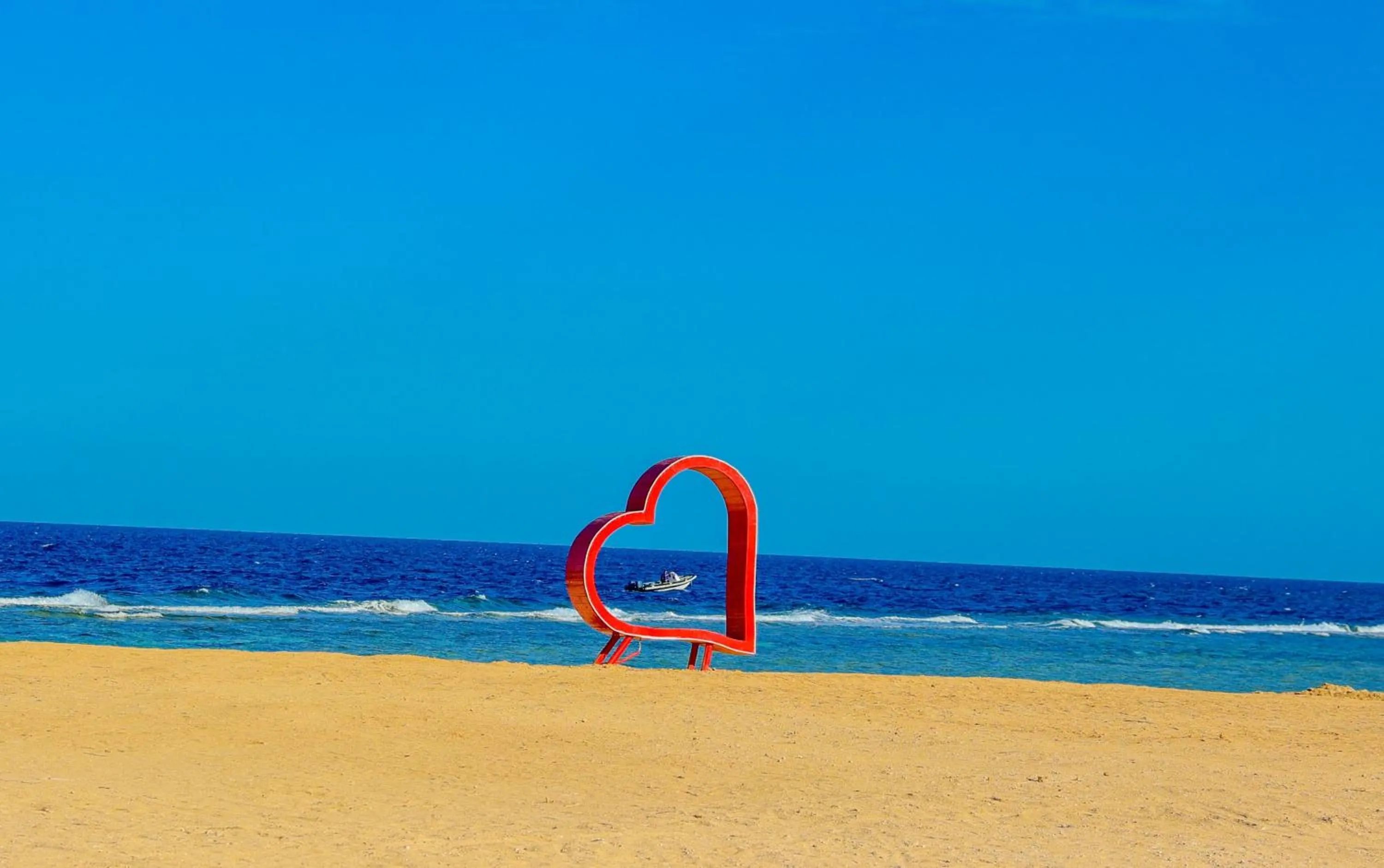 Beach in Beach safari nubian resort