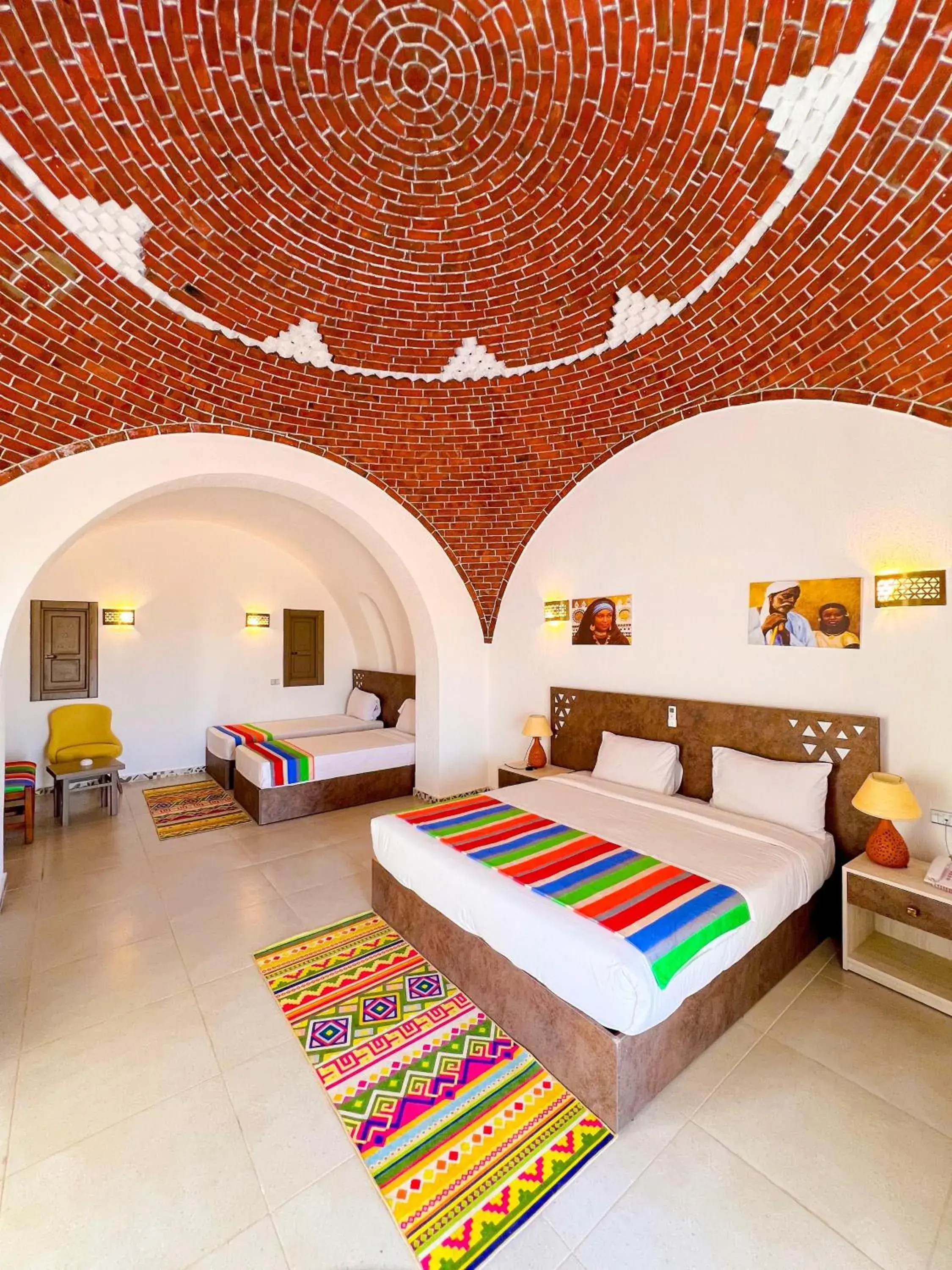 Family Room in Beach safari nubian resort Family Room in Beach safari nubian resort