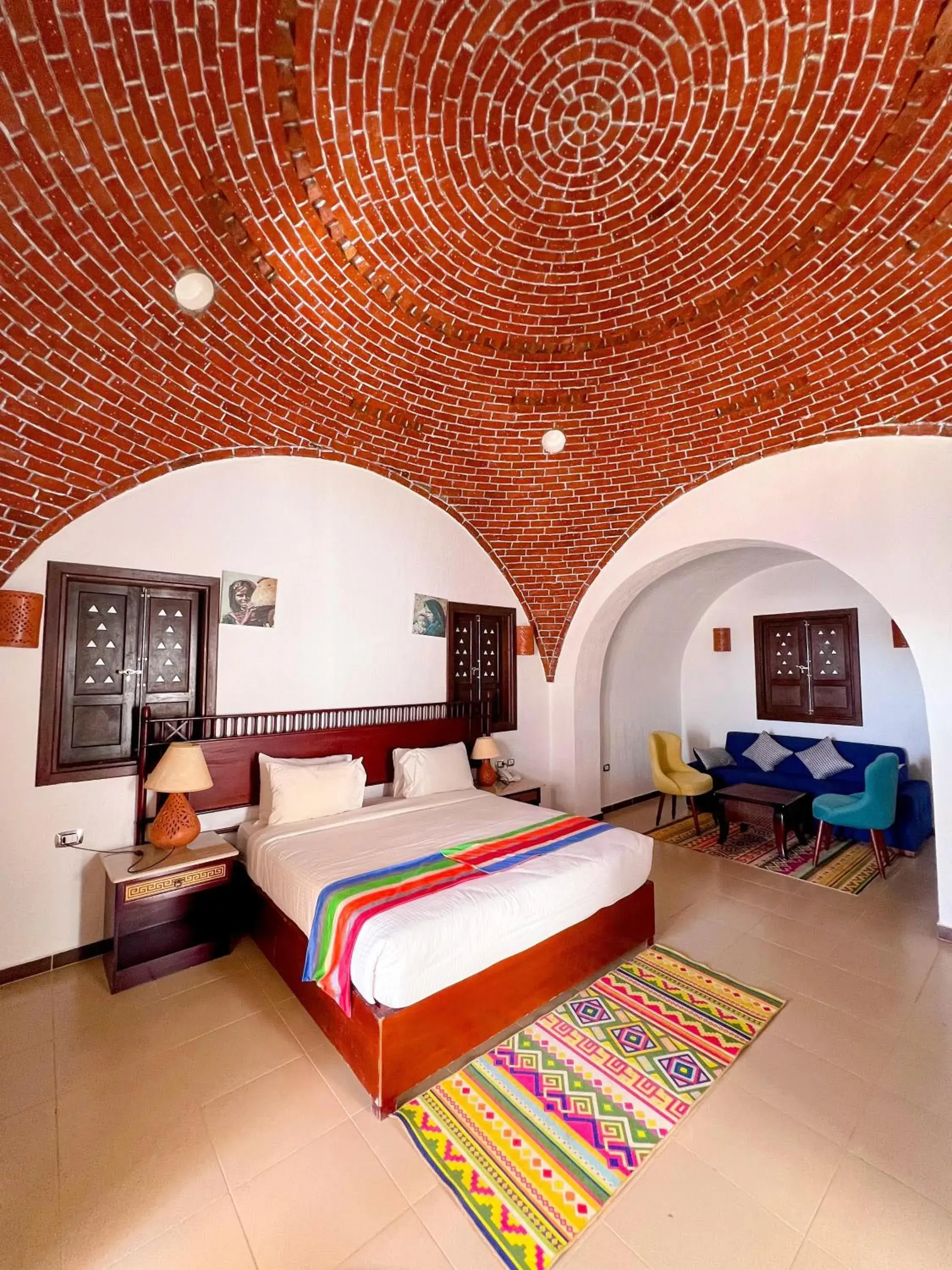 Double Room with Sea View in Beach safari nubian resort Double Room with Sea View in Beach safari nubian resort