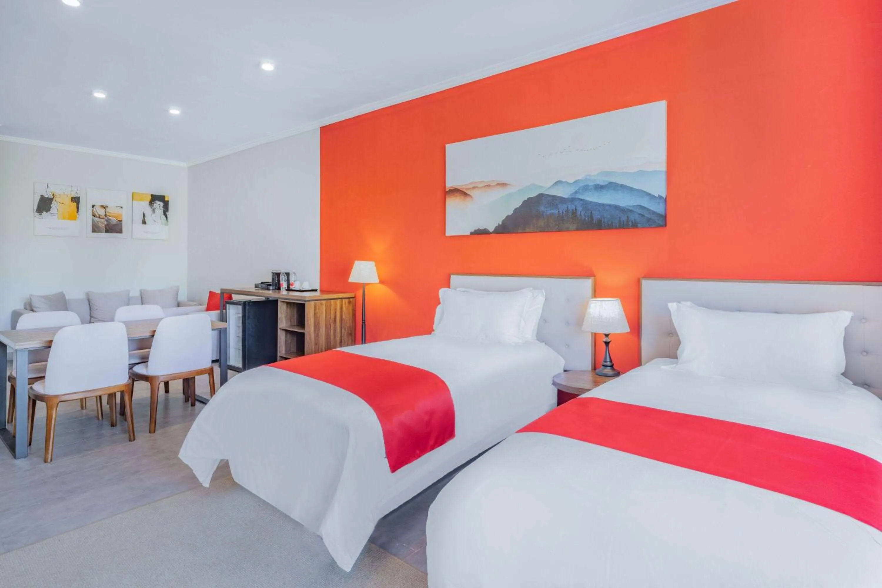 Living room in Ramada by Wyndham St Kitts Resort