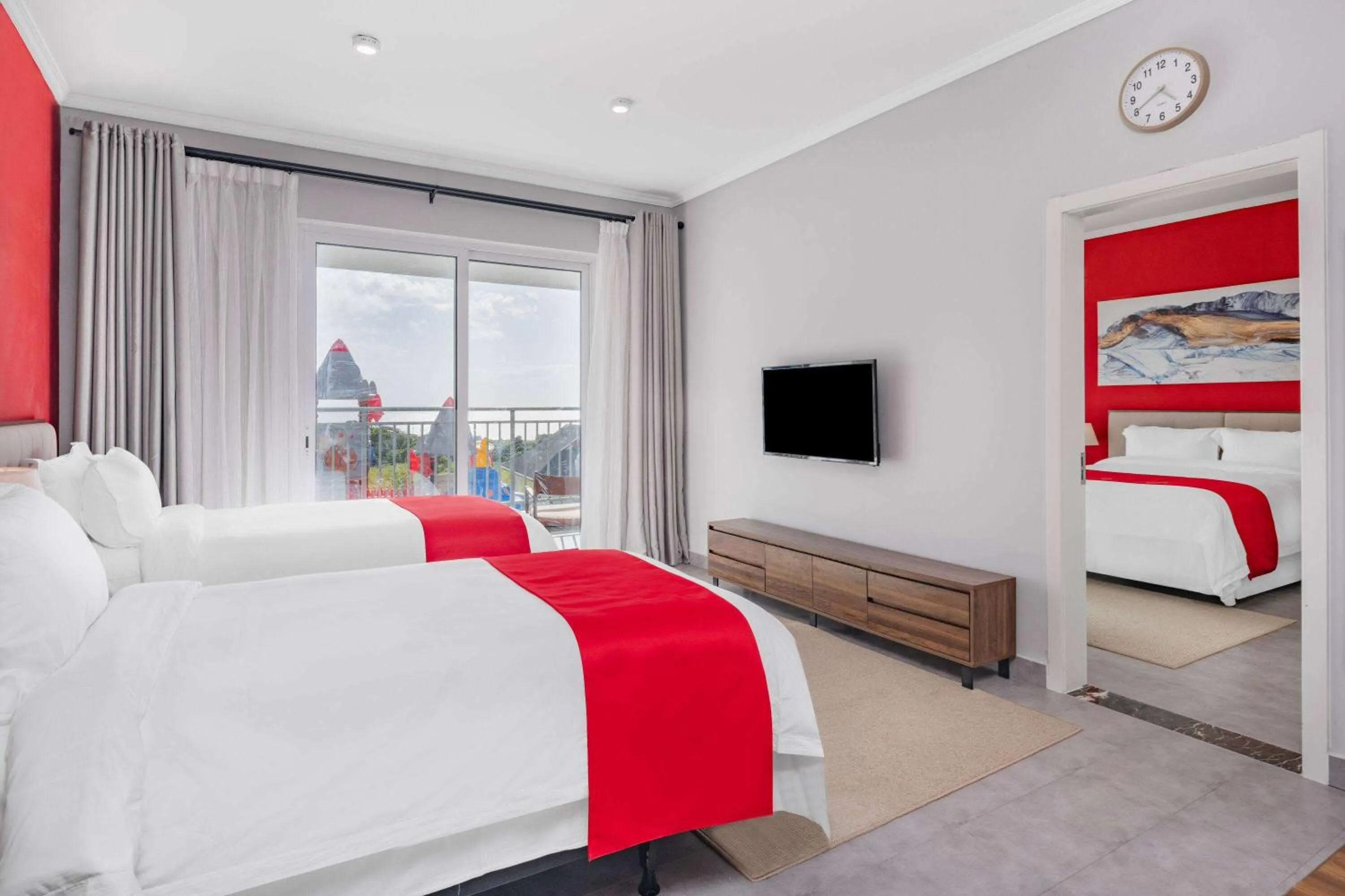 Bed in Ramada by Wyndham St Kitts Resort