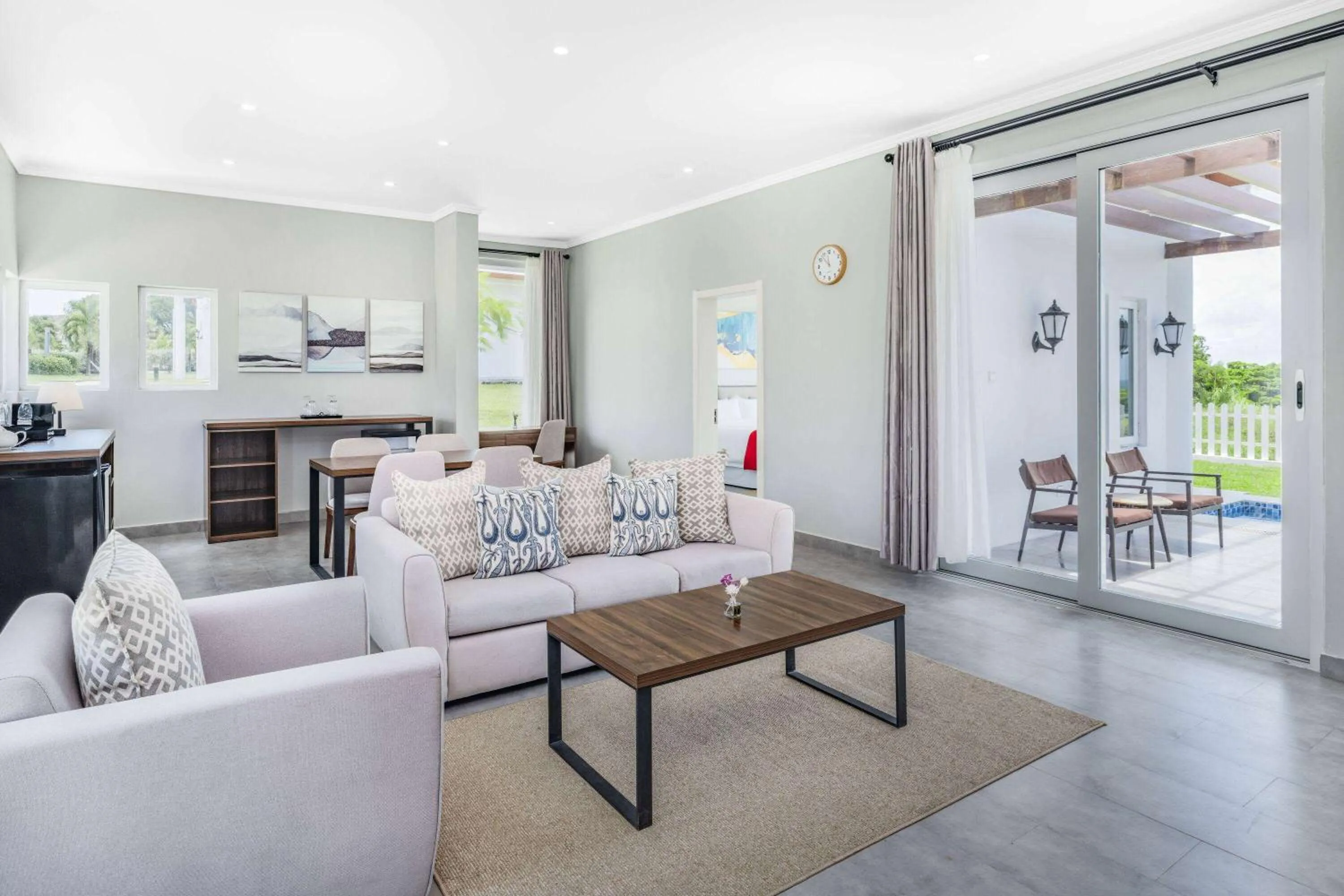 Bed in Ramada by Wyndham St Kitts Resort