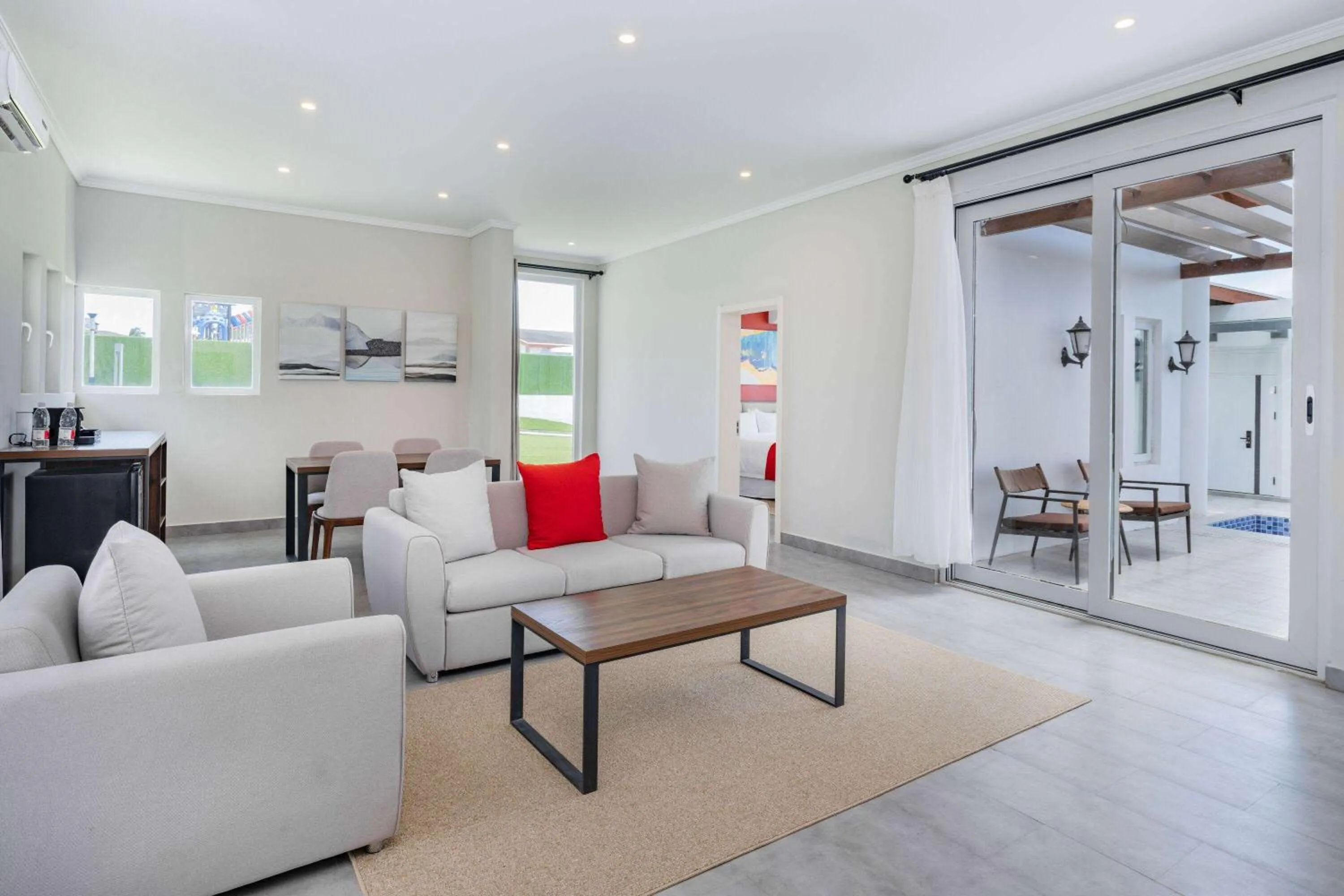 Bed in Ramada by Wyndham St Kitts Resort