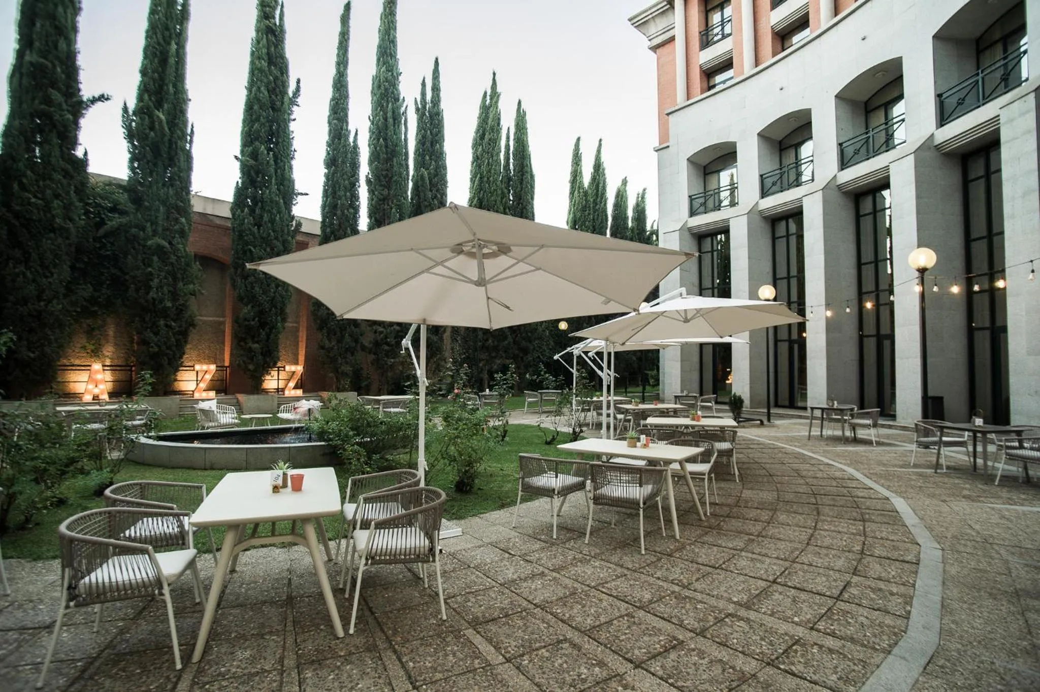 Balcony/Terrace in AZZ Mérida Medea Hotel