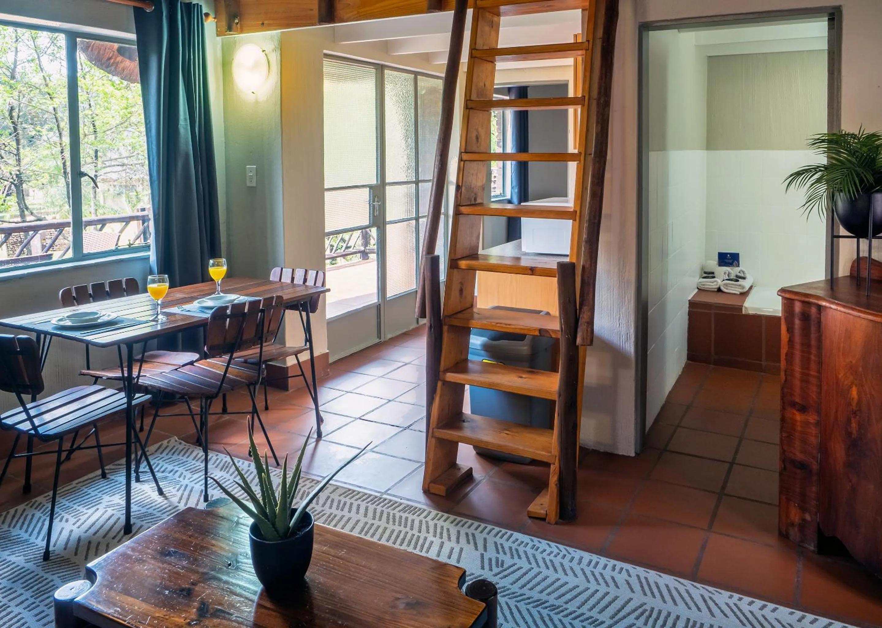 Seating area in Olifants River Lodge by Dream Resorts