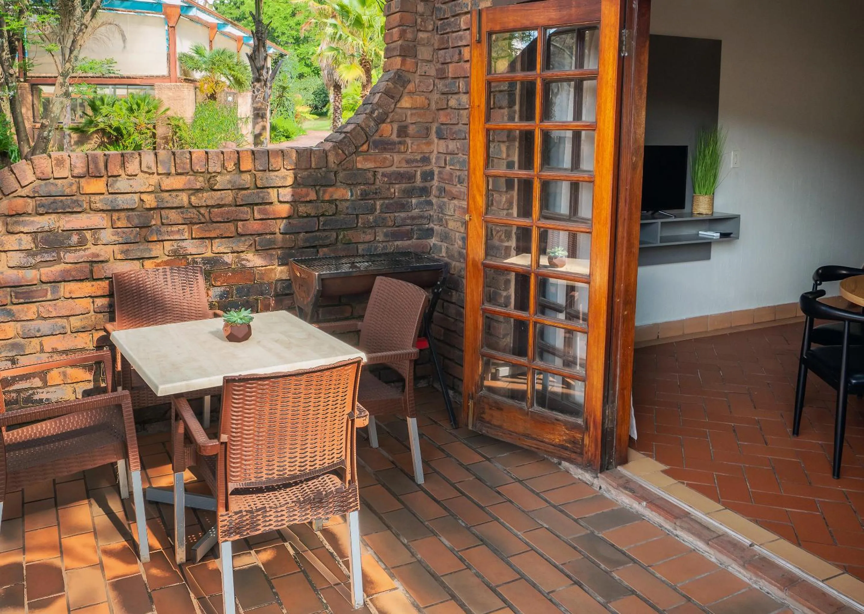 Patio in Olifants River Lodge by Dream Resorts
