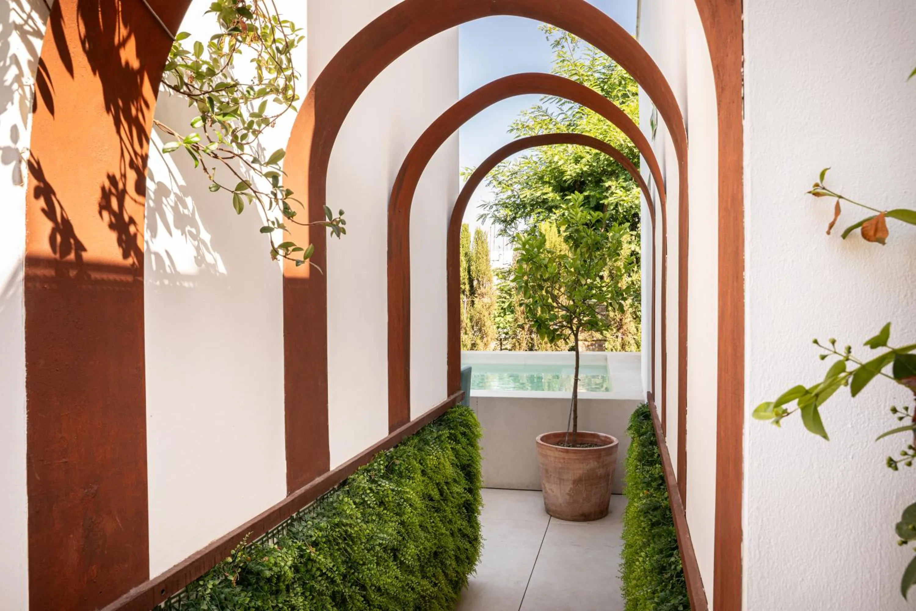 Patio in Cavalta Boutique Hotel - Small Luxury Hotels